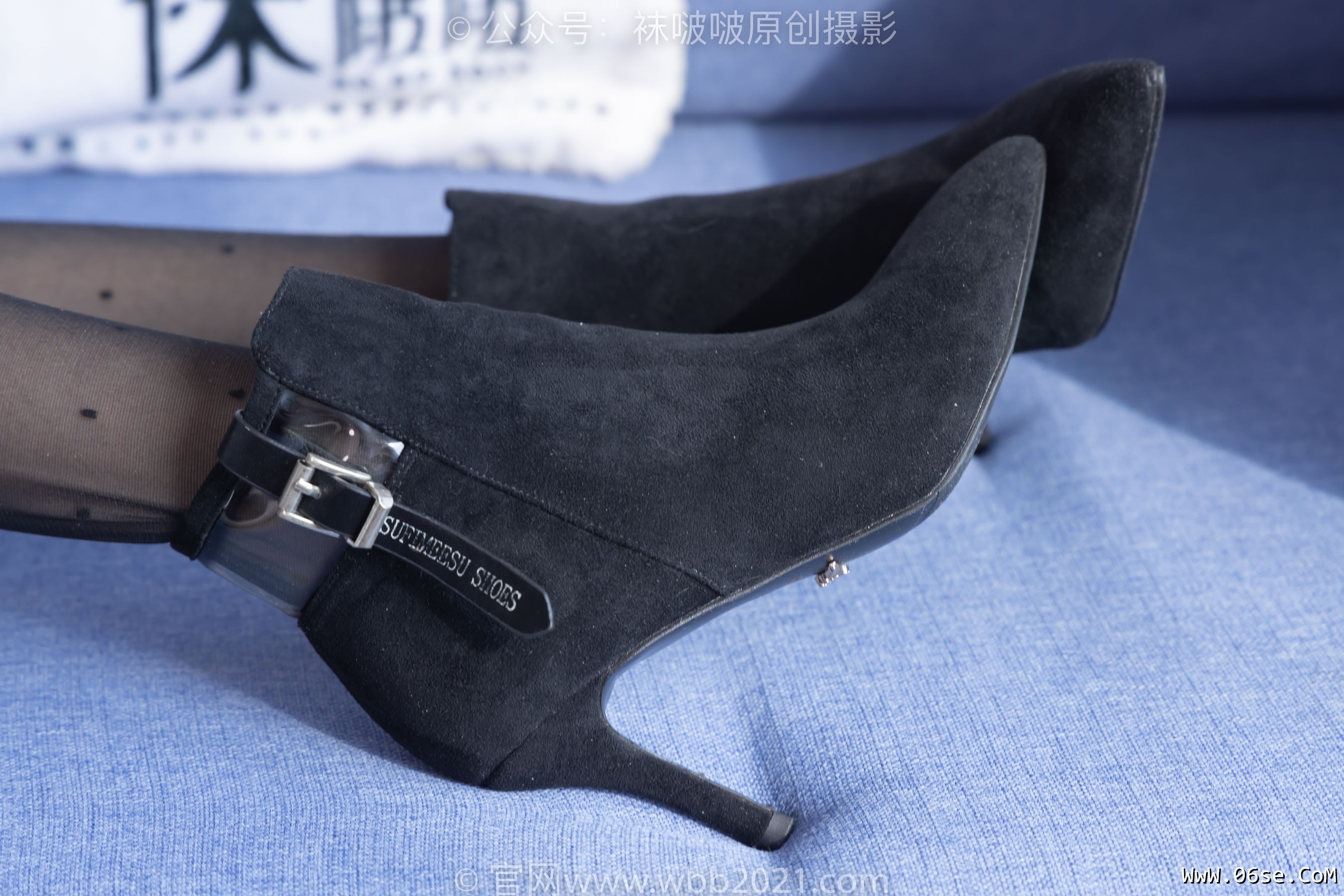图片[77]-BoBoSocks袜啵啵 No.352 稚予 -短靴、波点黑丝[145P]-六色网