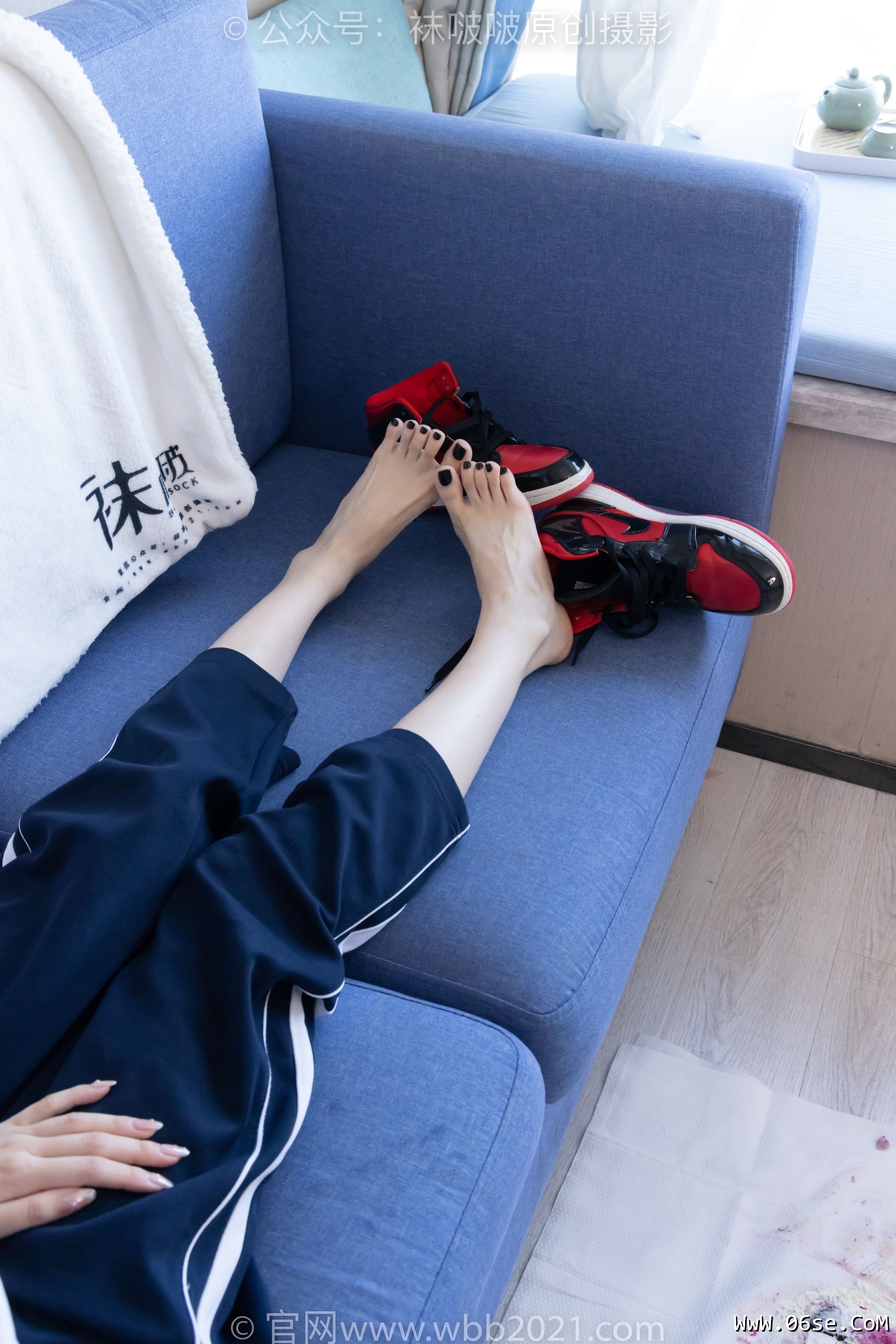 图片[41]-BoBoSocks袜啵啵 No.398 稚予 -板鞋、白船袜、裸足、裸足[150P]-六色网