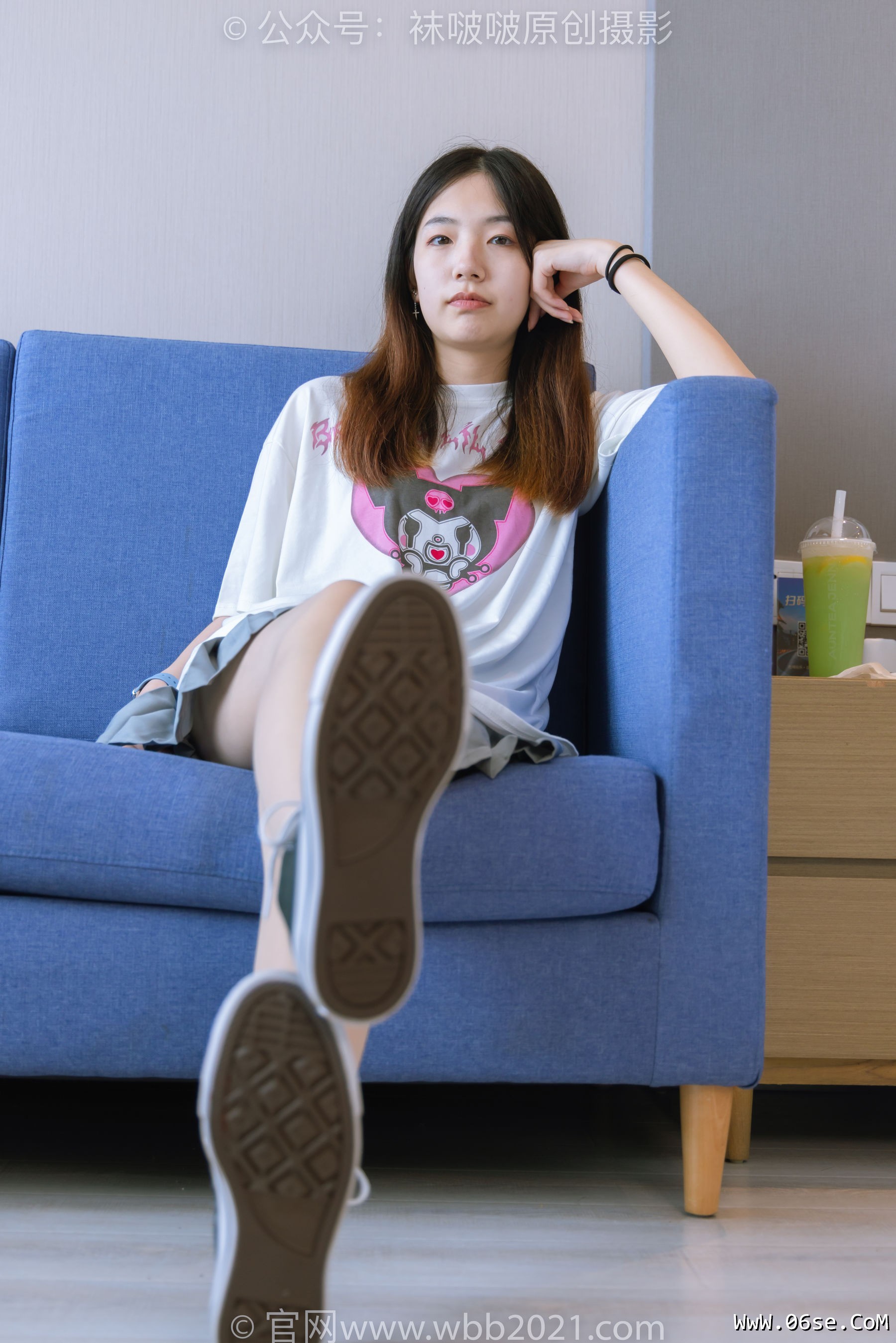 图片[59]-BoBoSocks袜啵啵 No.405 小甜豆 -匡威板鞋、肉丝[140P]-六色网