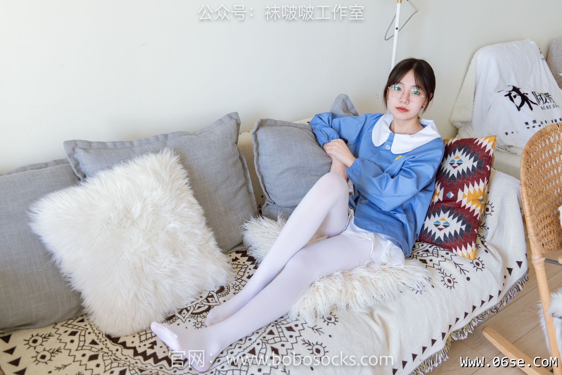 图片[77]-BoBoSocks袜啵啵 No.093 小甜豆-贝壳头、厚白丝[132P]-六色网