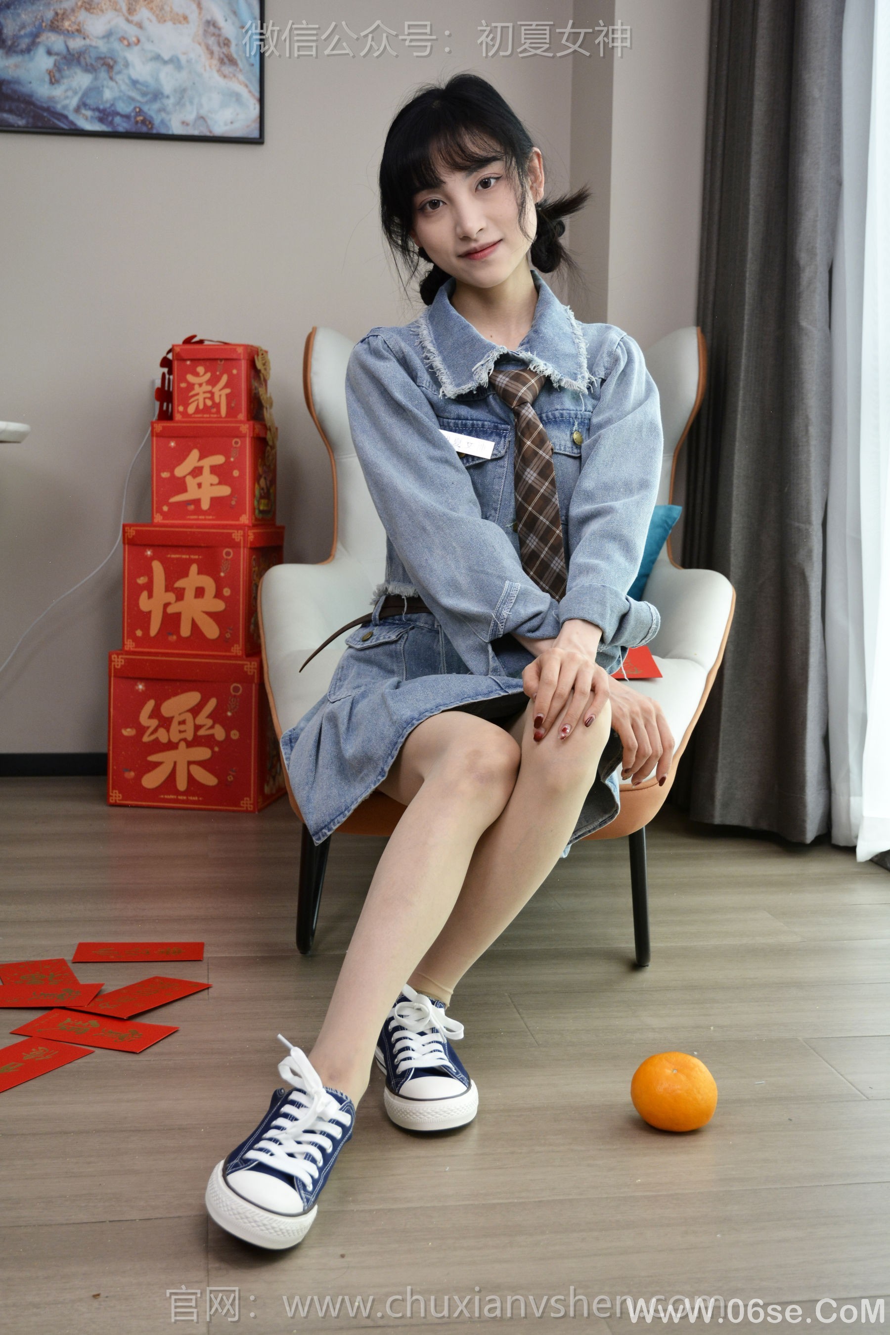 图片[133]-初夏女神 No.247 柒柒 浪漫牛仔[140P]-六色网