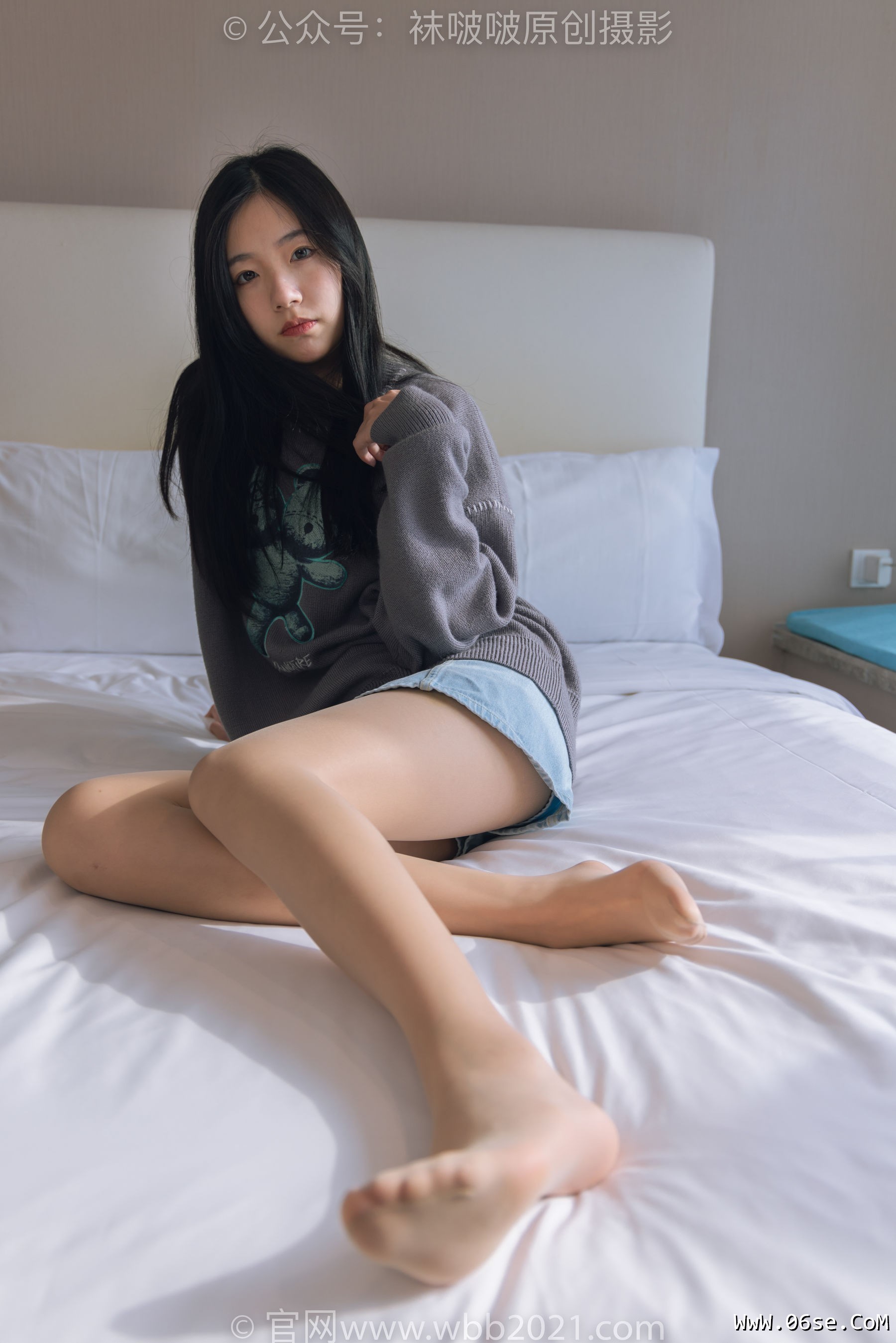 图片[140]-BoBoSocks袜啵啵 No.354 小甜豆 -运动鞋、肉丝[140P]-六色网