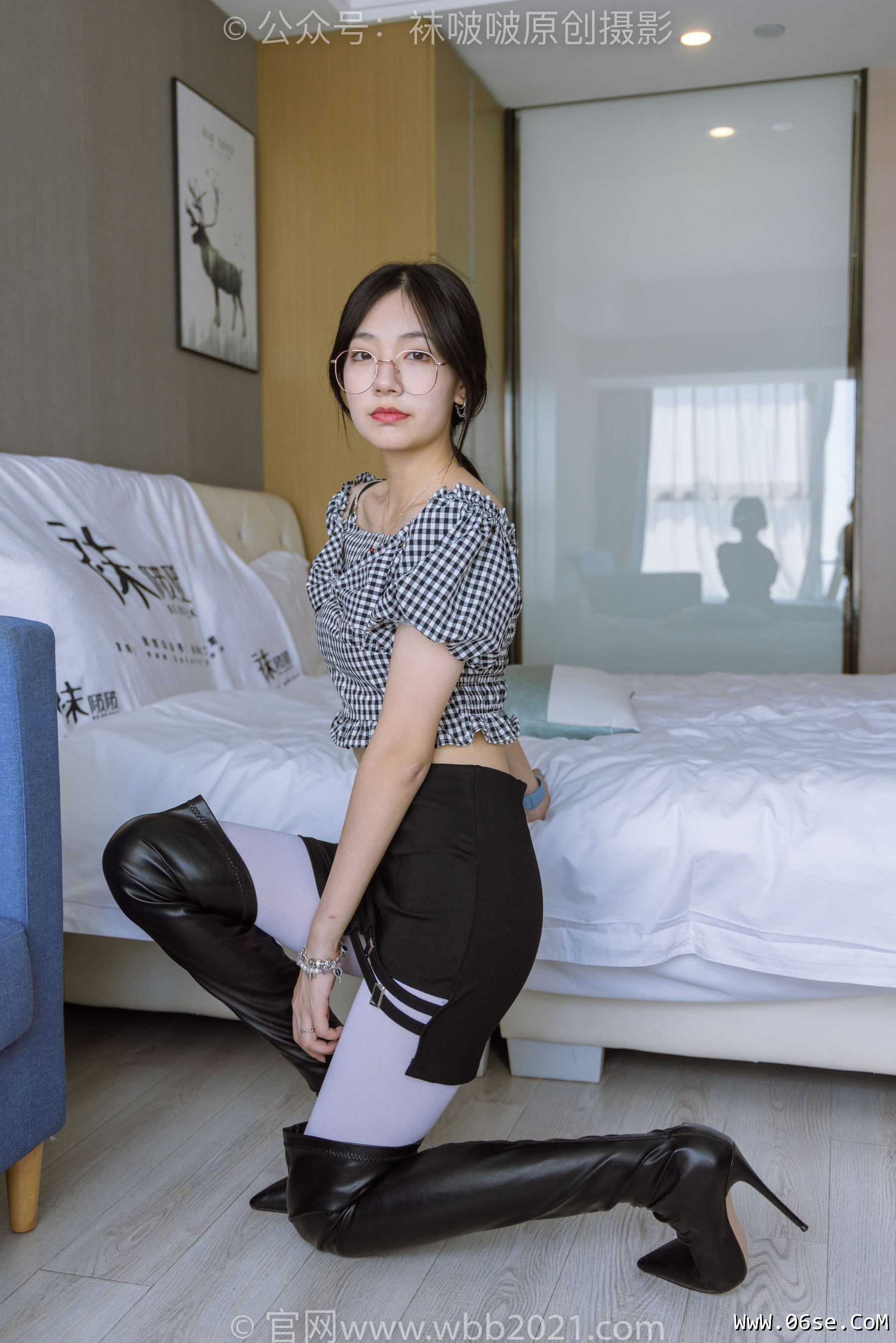 图片[56]-BoBoSocks袜啵啵 No.272 小甜豆 -长靴、高跟鞋、厚白丝[139P]-六色网