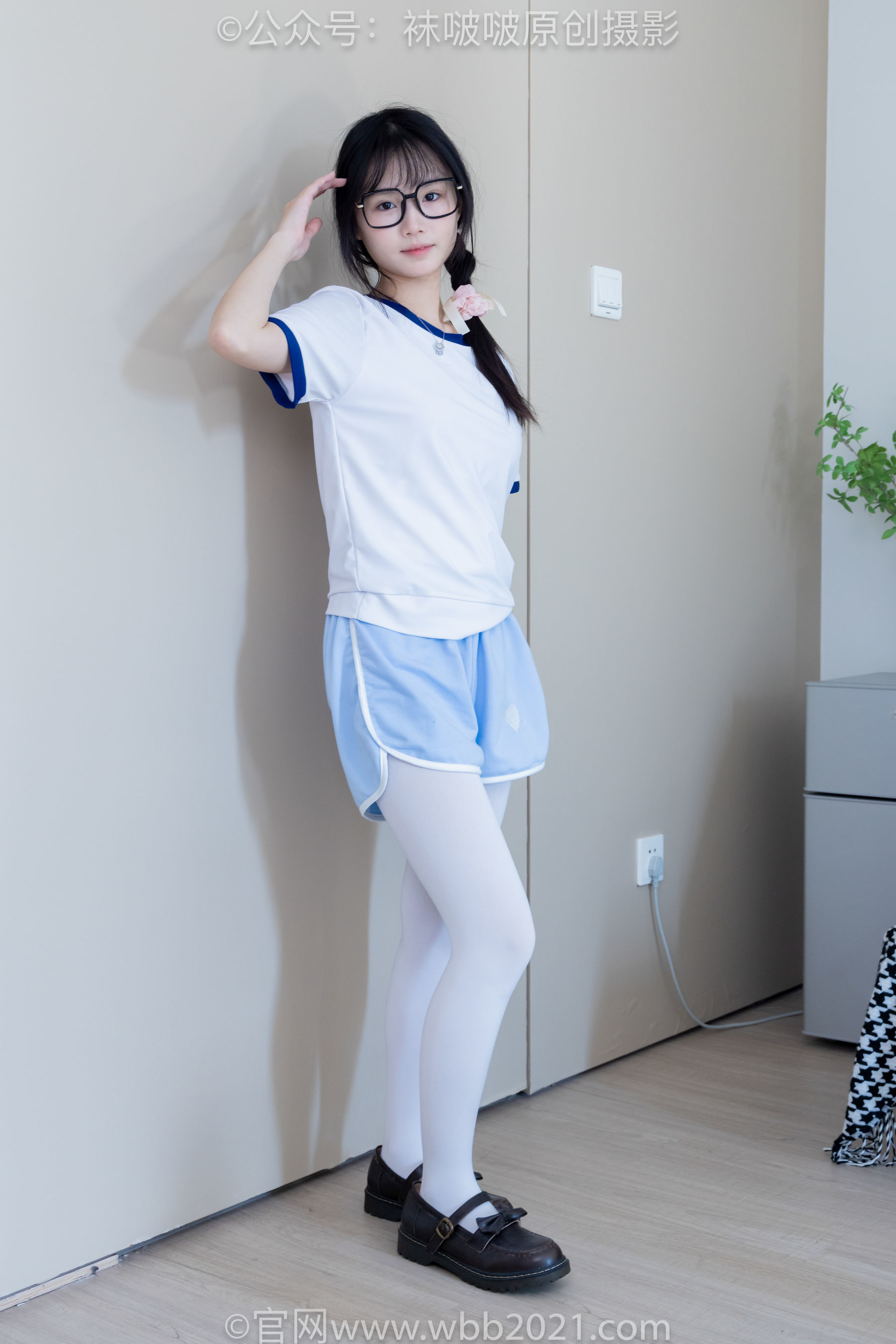 图片[69]-BoBoSocks袜啵啵 No.325 甜甜圈 -皮鞋、厚白丝[145P]-六色网