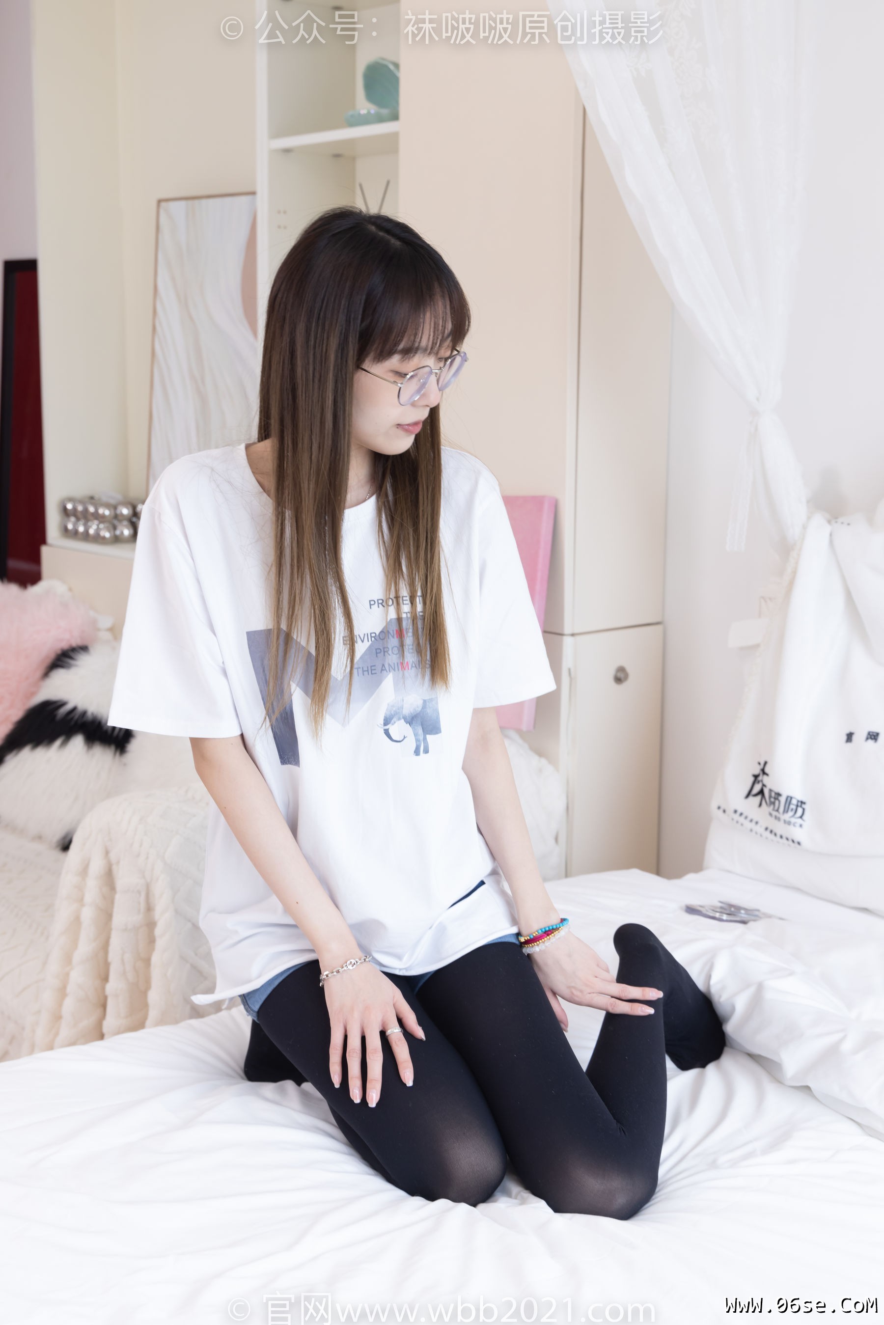 图片[136]-BoBoSocks袜啵啵 No.330 稚予 -高跟鞋、厚黑丝[150P]-六色网