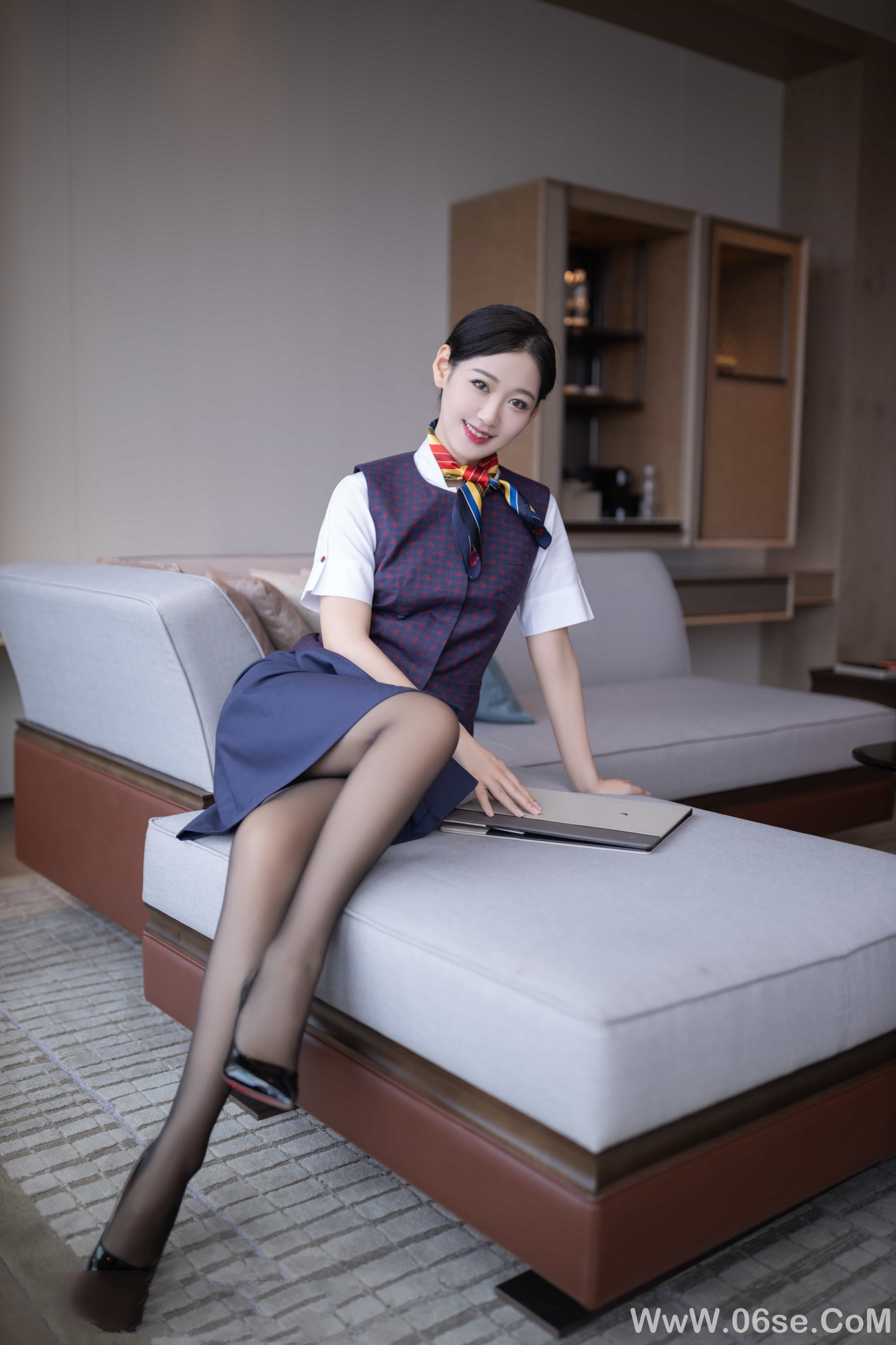 唐安琪国航空姐原版写真[89P]-六色网