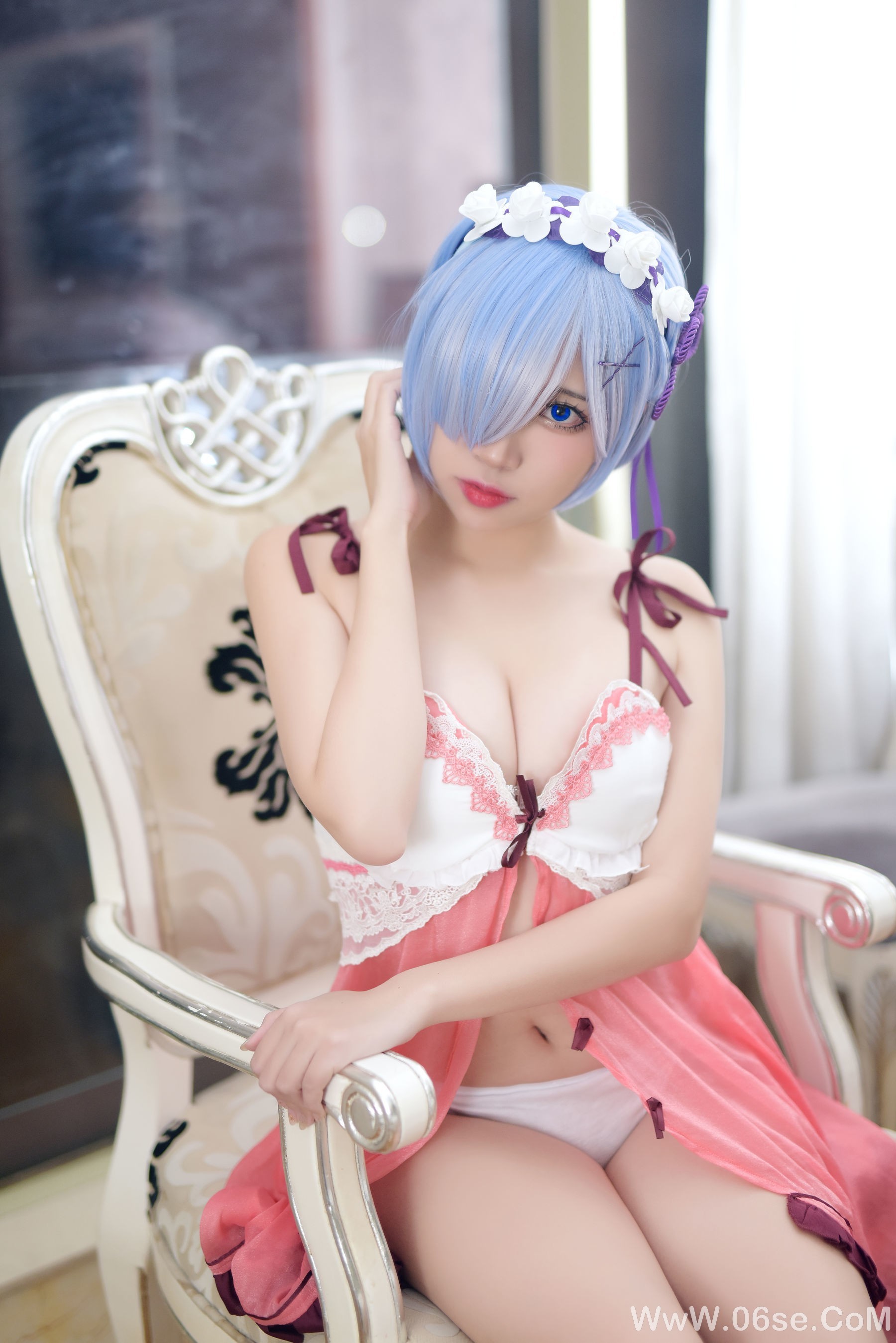 图片[7]-人气Coser二佐Nisa 蕾姆[42P]-六色网