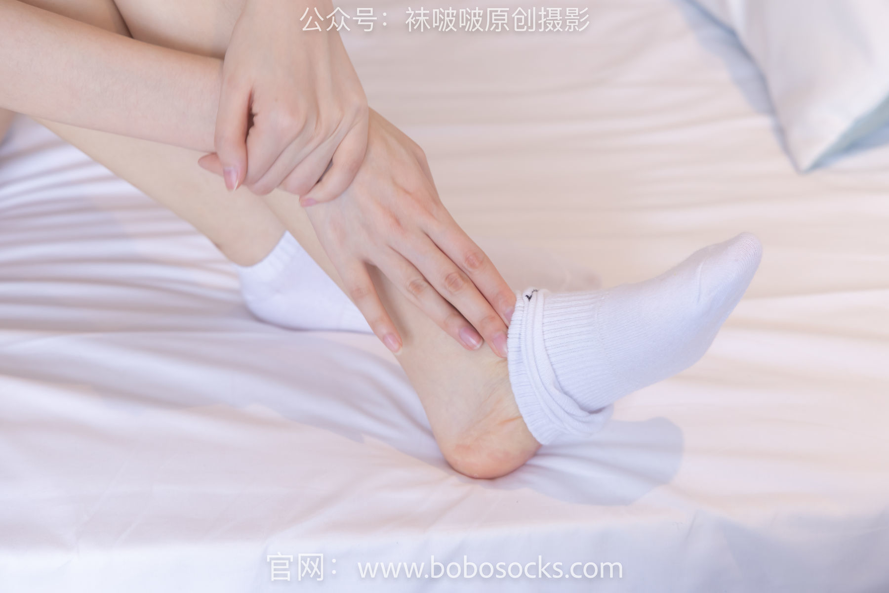 图片[34]-BoBoSocks袜啵啵 No.136 小甜豆-高跟长靴、白棉袜、裸足[200P]-六色网