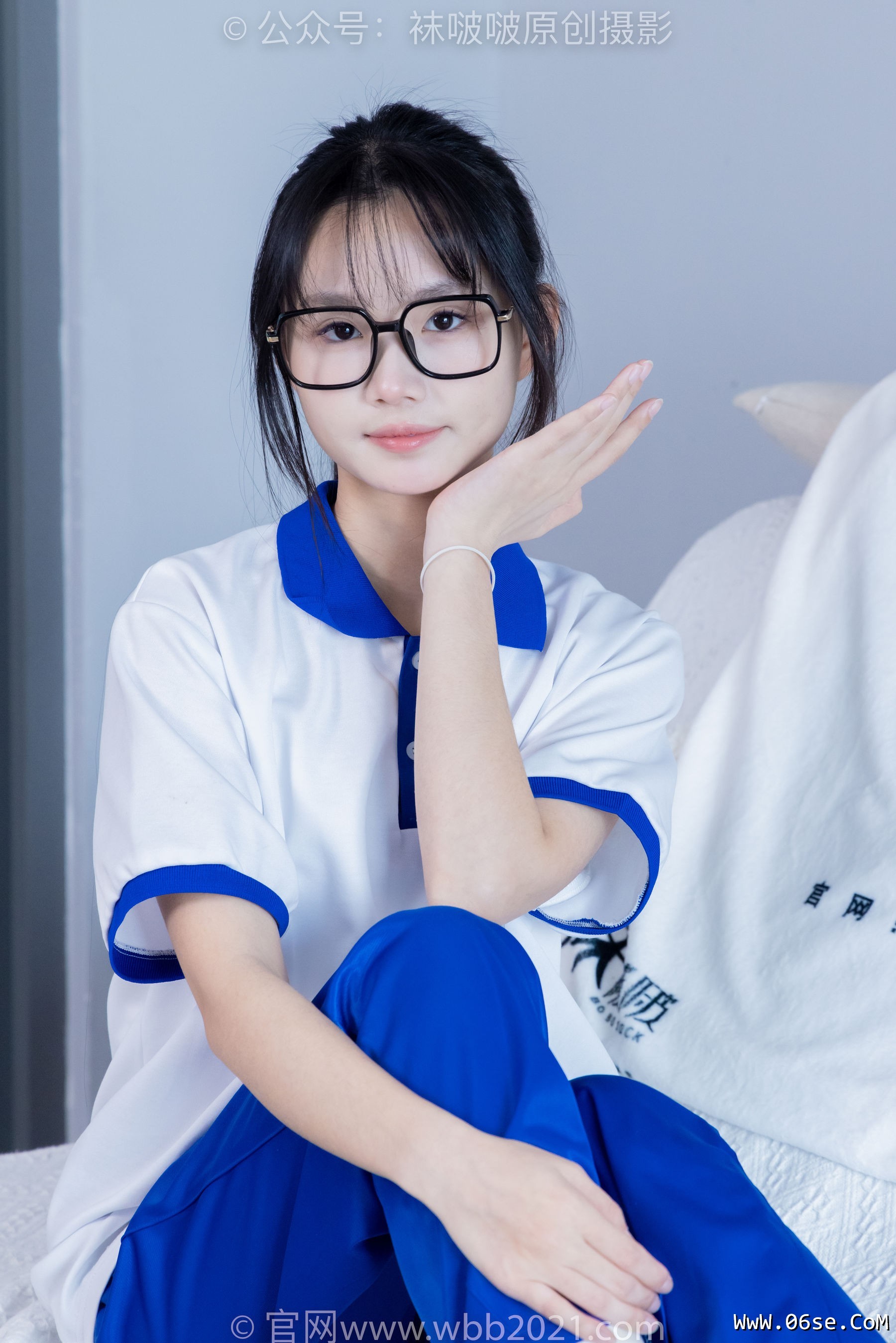 图片[71]-BoBoSocks袜啵啵 No.351 甜甜圈 -板鞋、白棉袜、肉丝、校服裤里丝[150P]-六色网