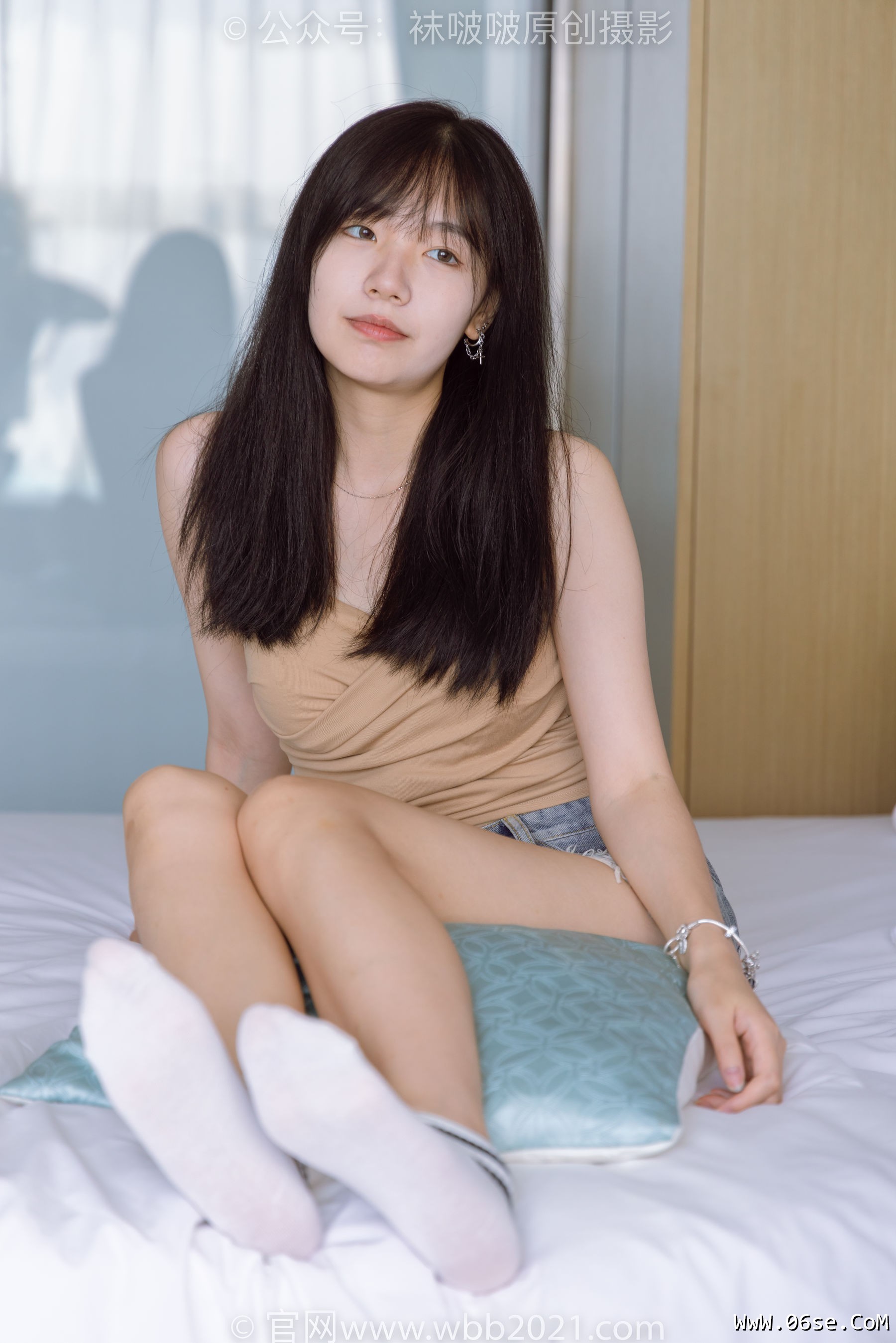 图片[10]-BoBoSocks袜啵啵 No.441 小甜豆 -高跟长靴、白棉袜、裸足[179P]-六色网