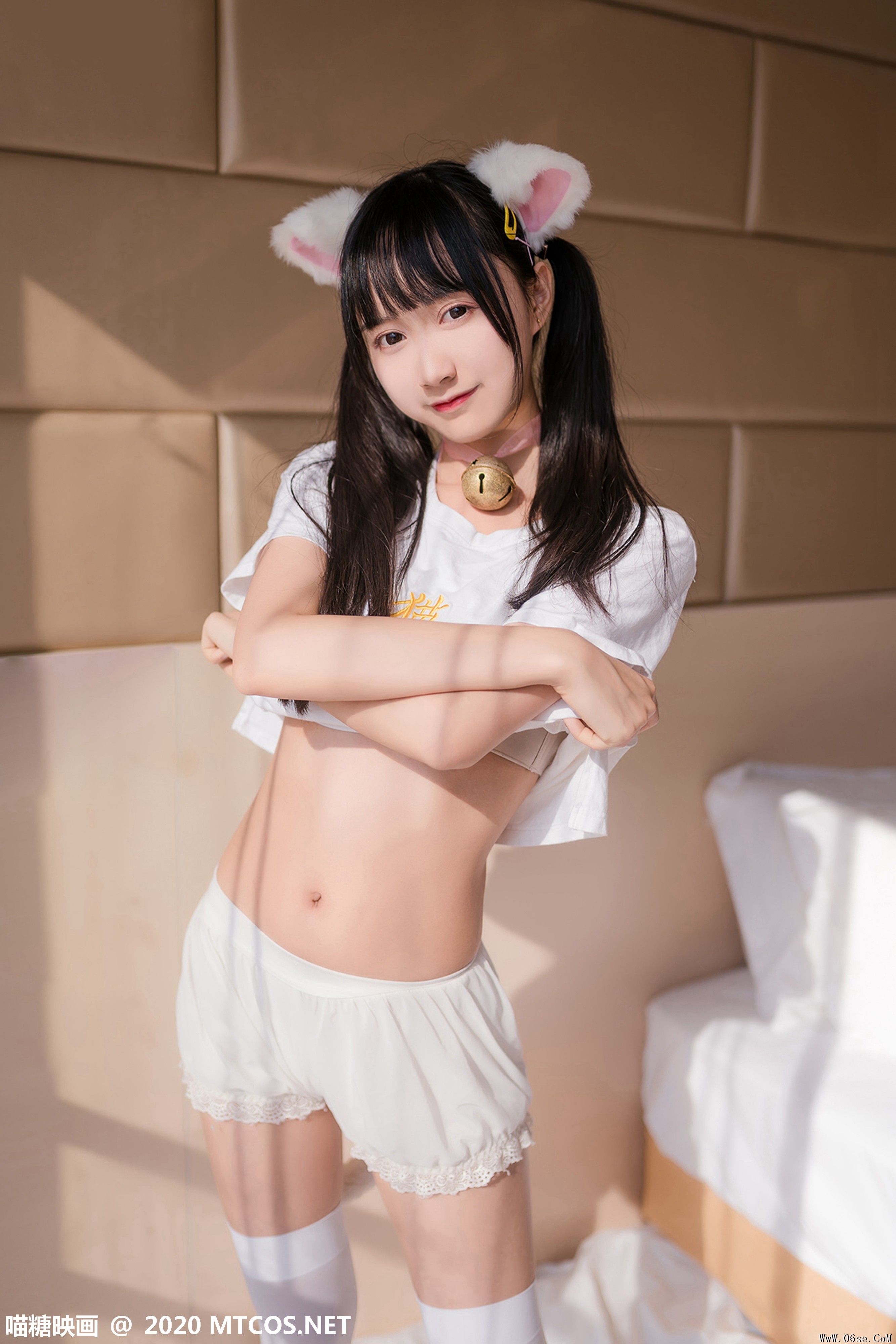 图片[50]-喵糖映画 VOL.178 猫系少女[51P／300M]-六色网