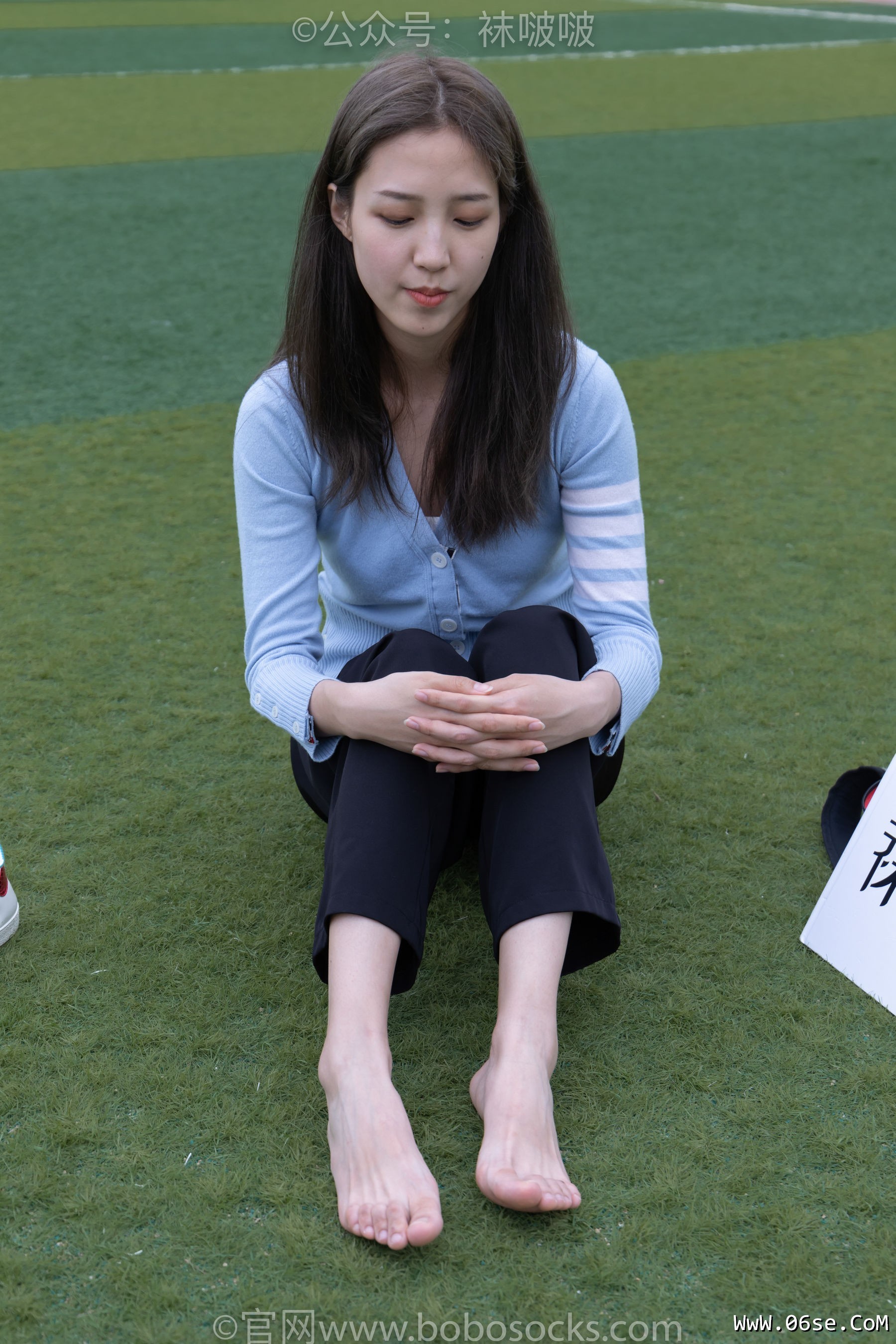 图片[110]-BoBoSocks袜啵啵 No.021 泡芙-板鞋、白棉袜、裸足[131P]-六色网