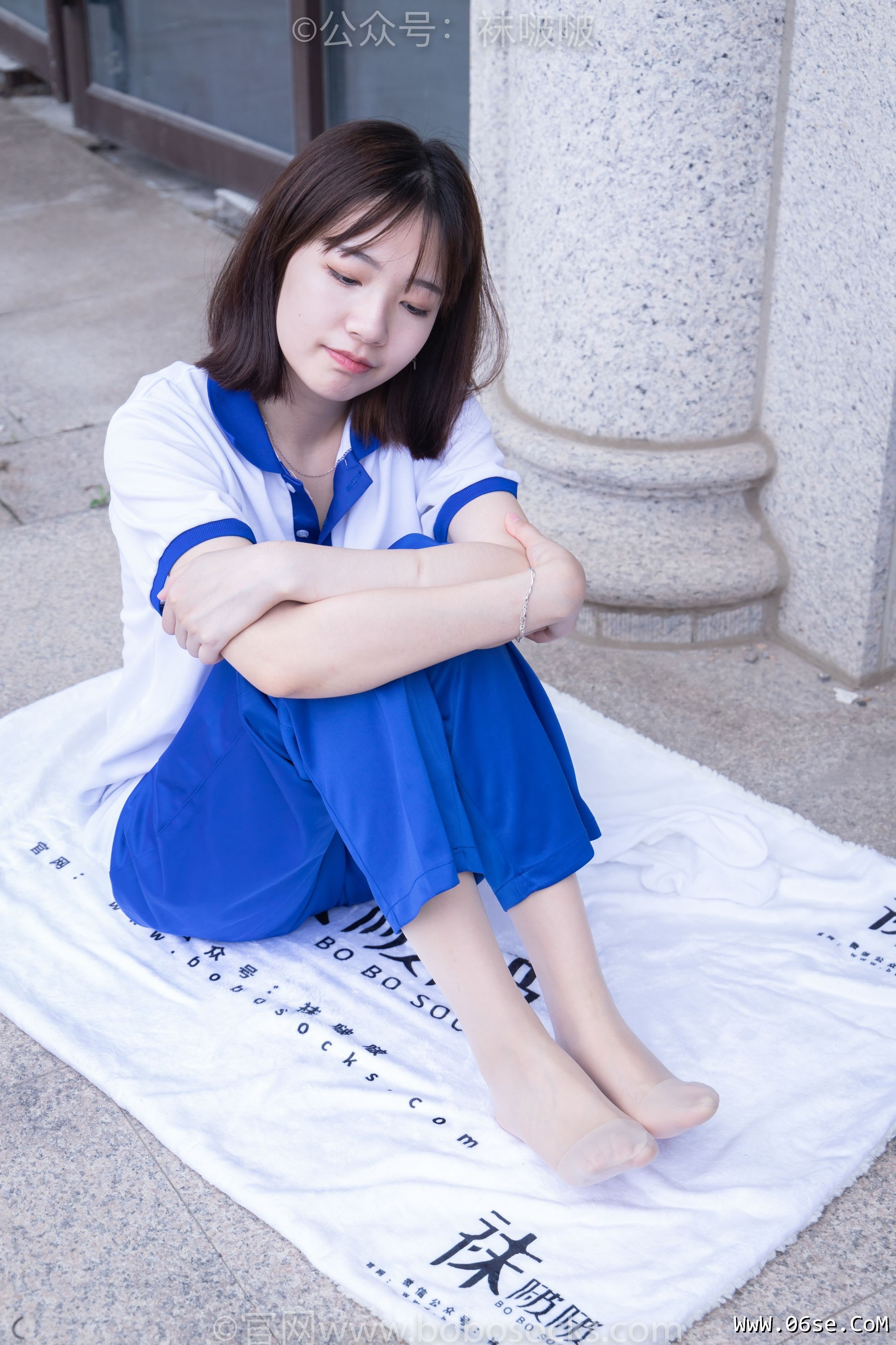 图片[91]-BoBoSocks袜啵啵 No.022 小甜豆-校服、贝壳头、白棉袜、肉丝[140P]-六色网