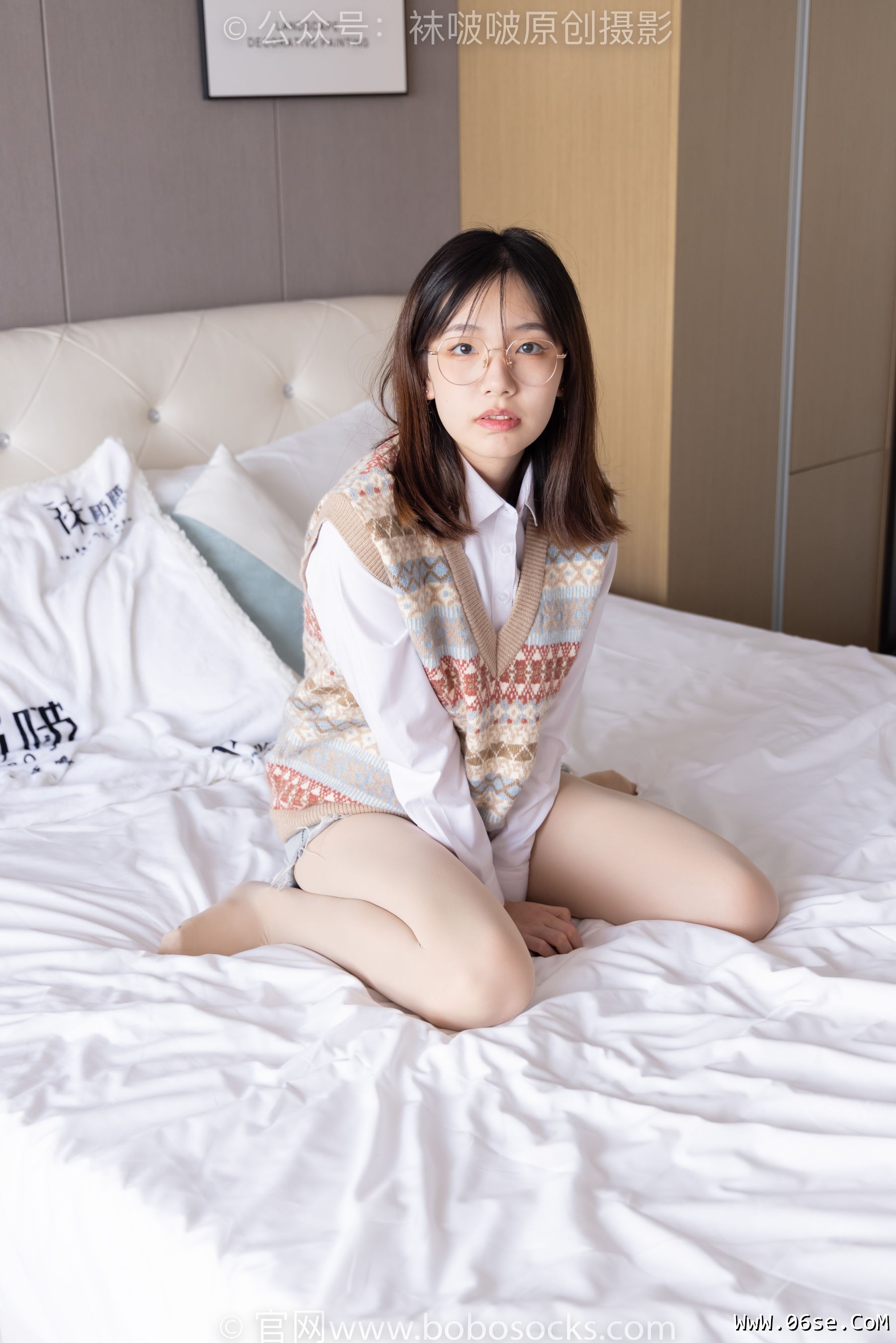 图片[32]-BoBoSocks袜啵啵 No.169 小甜豆-黑皮鞋、厚黑丝、厚肉丝[145P]-六色网