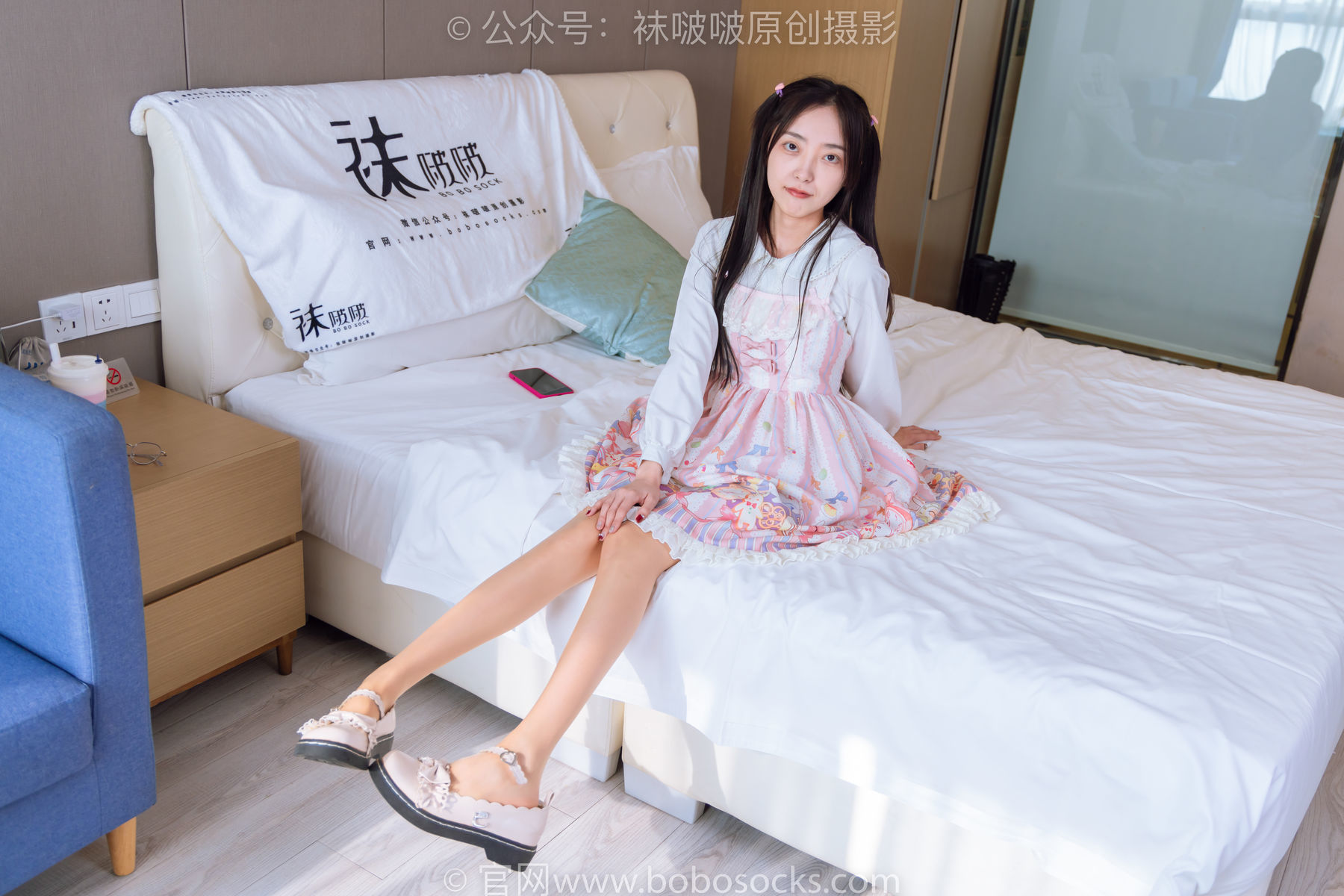 图片[76]-BoBoSocks袜啵啵 No.187 稚予-Lolita裙、白皮鞋、肉丝[140P]-六色网