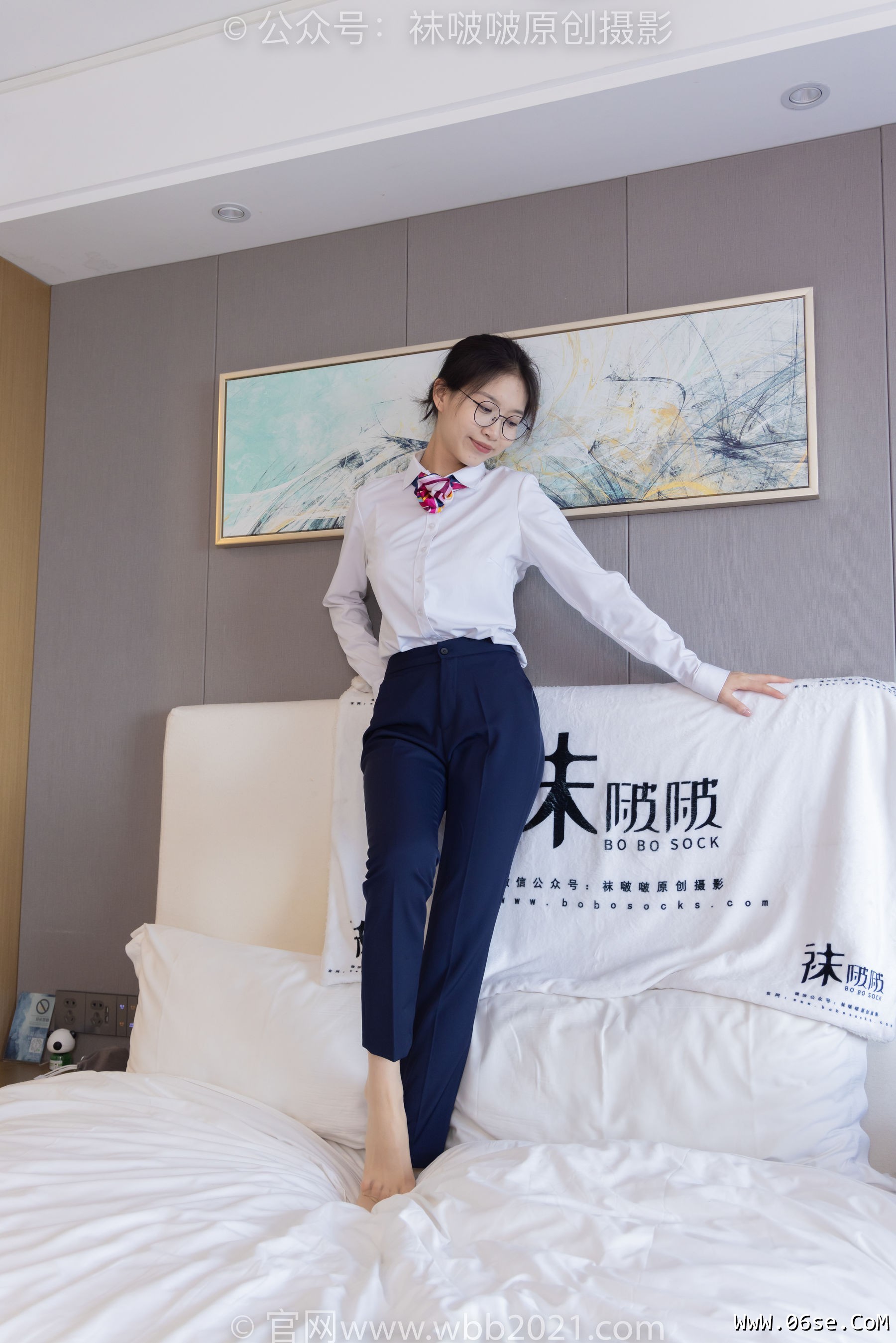 图片[12]-BoBoSocks袜啵啵 No.401 芝士 -高跟鞋、肉丝、裸足[145P]-六色网