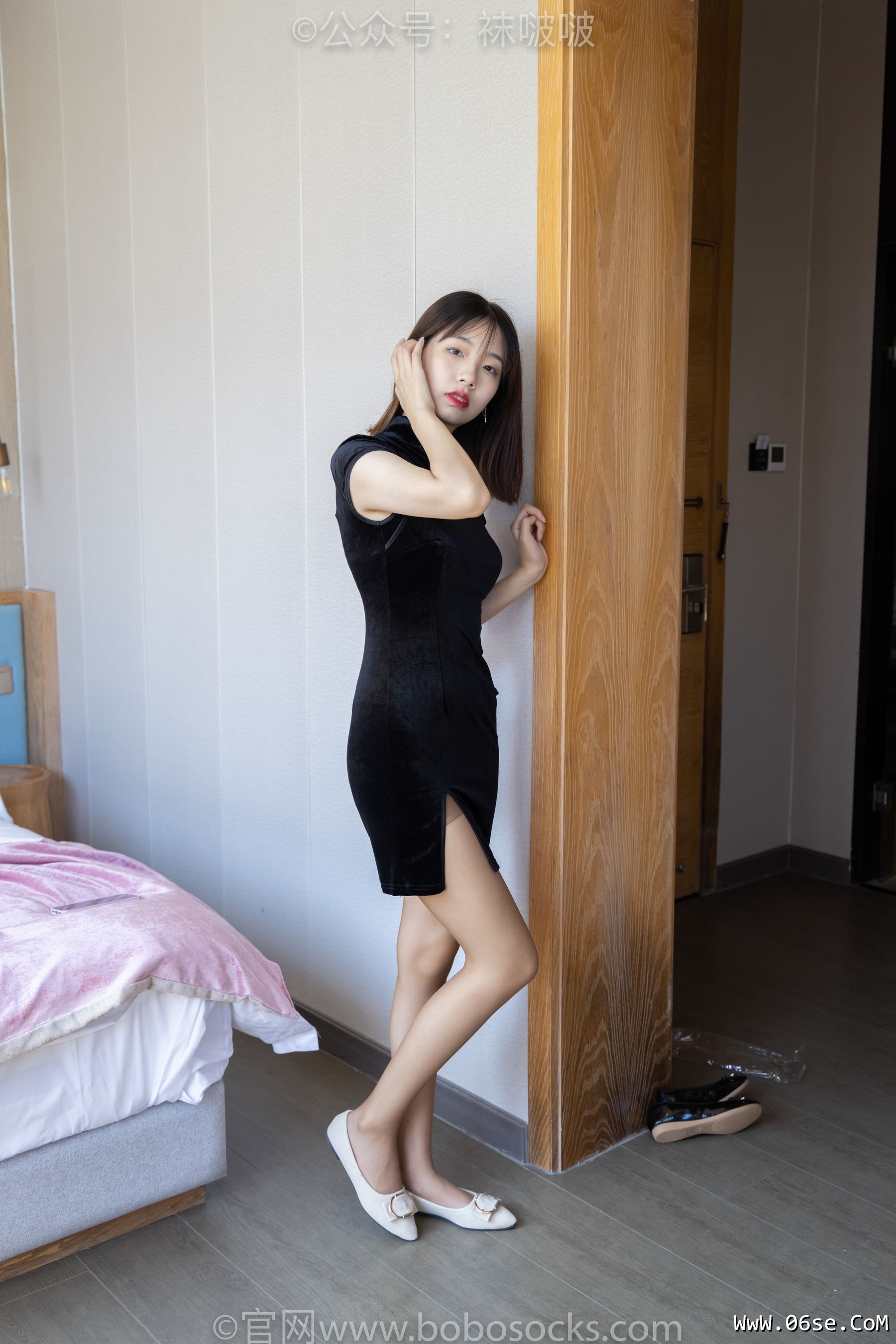 图片[9]-BoBoSocks袜啵啵 No.035 小甜豆-平底鞋、薄灰丝、薄咖啡丝[133P]-六色网