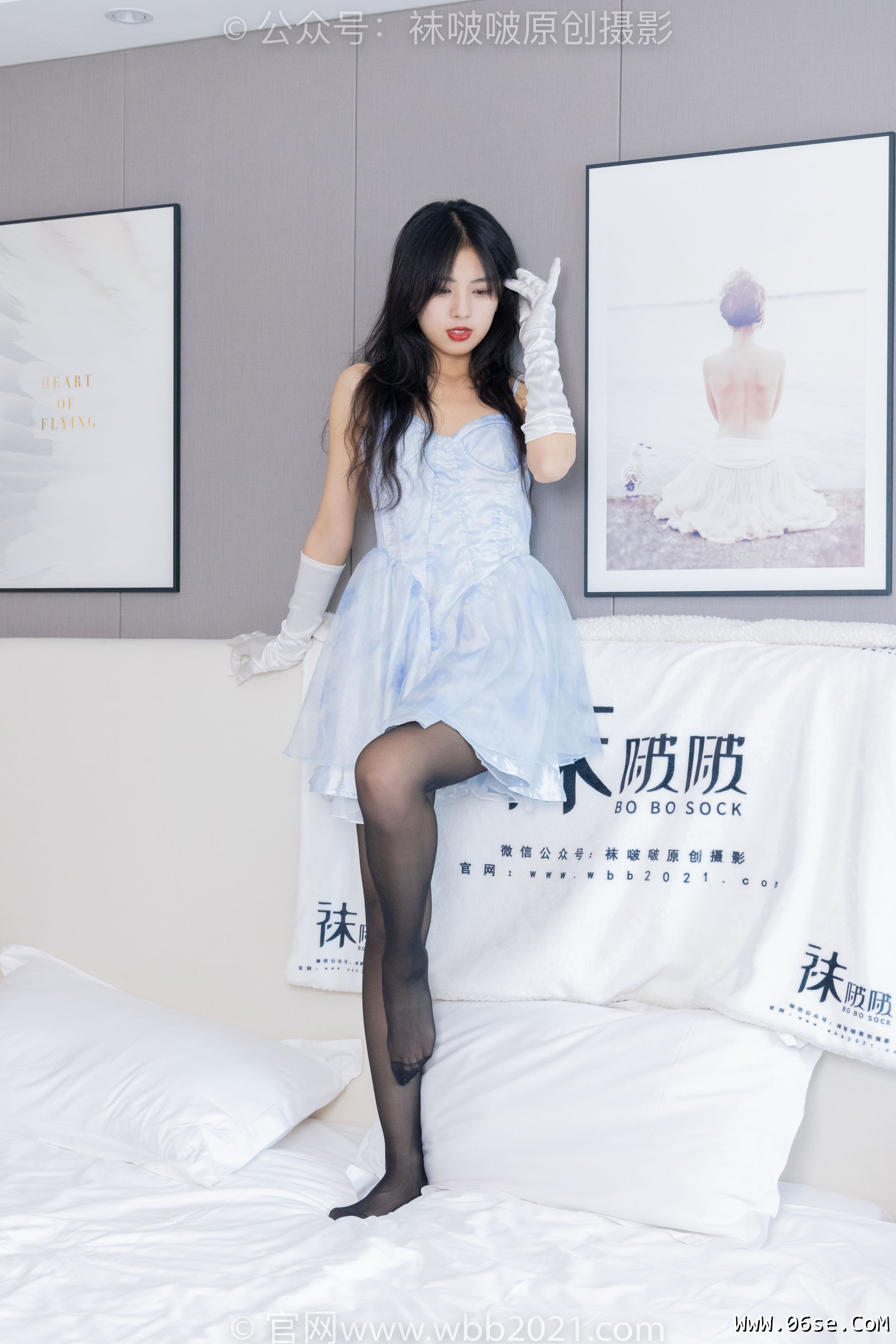 图片[16]-BoBoSocks袜啵啵 No.427 奶油 -两双长靴、黑丝[149P]-六色网