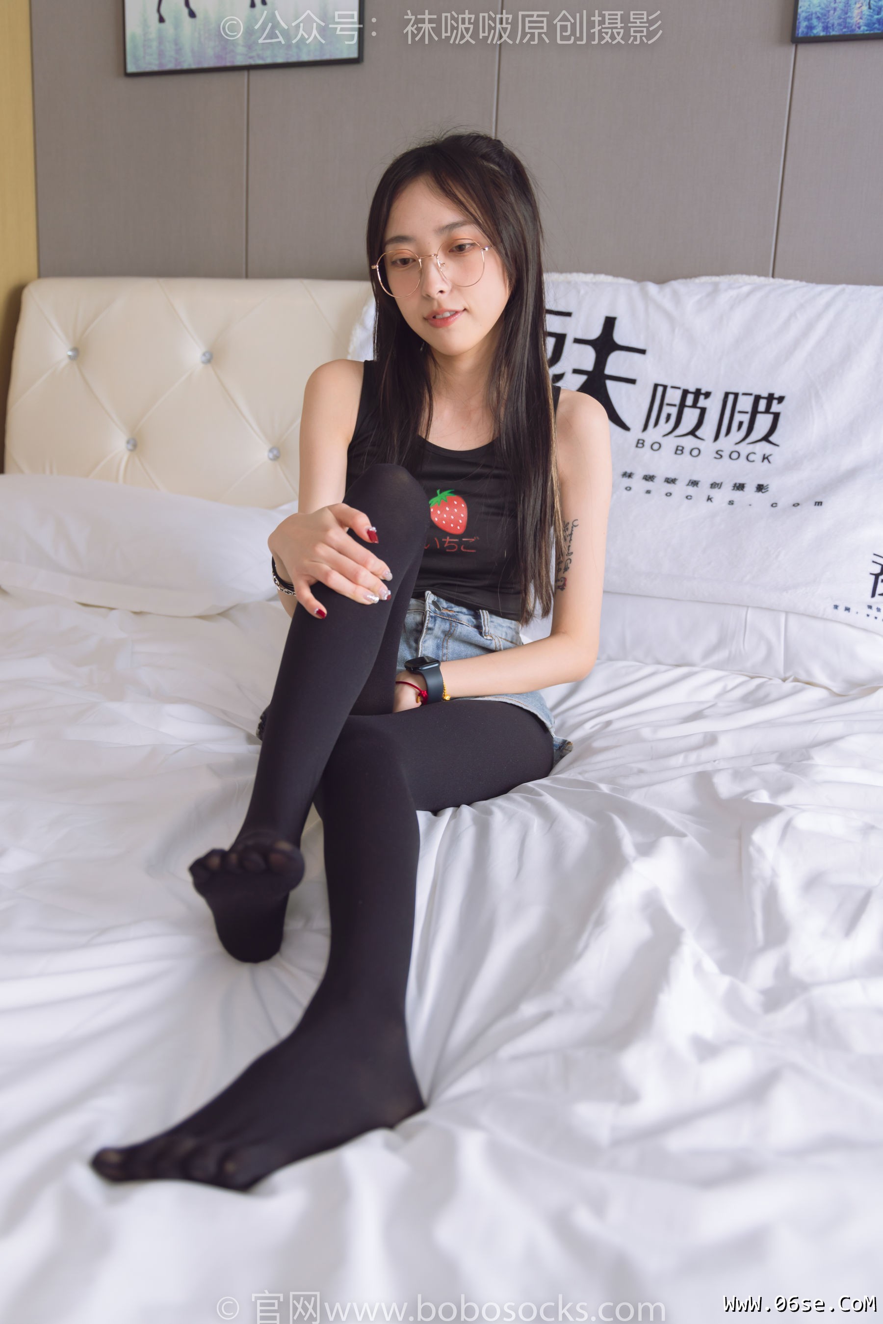 图片[109]-BoBoSocks袜啵啵 No.192 稚予-高跟鞋、黑色五指袜[139P]-六色网