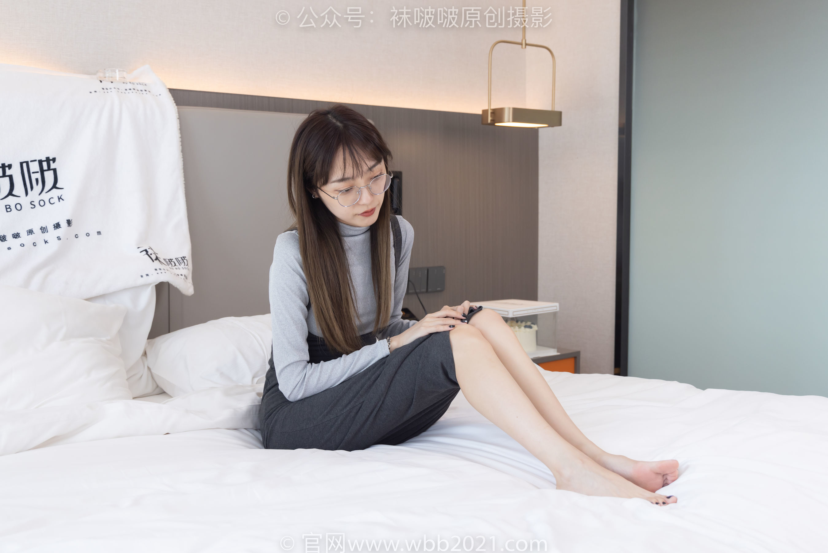 图片[174]-BoBoSocks袜啵啵 No.309 稚予 -两双高跟鞋、灰丝、白丝、裸足、踩奶油蛋糕剧情[180P]-六色网