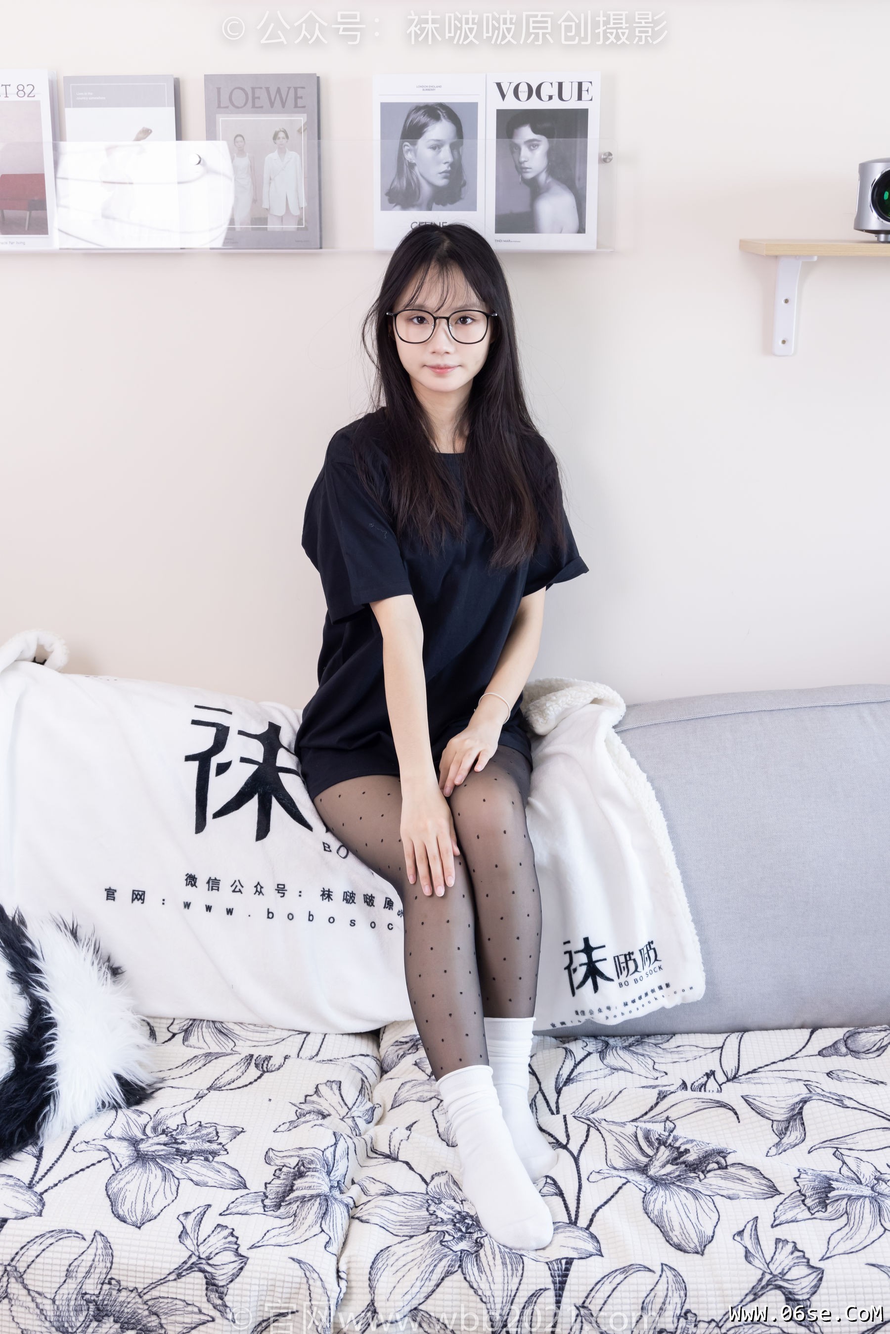 图片[96]-BoBoSocks袜啵啵 No.418 甜甜圈 – 板鞋、白棉袜、波点黑丝[145P]-六色网