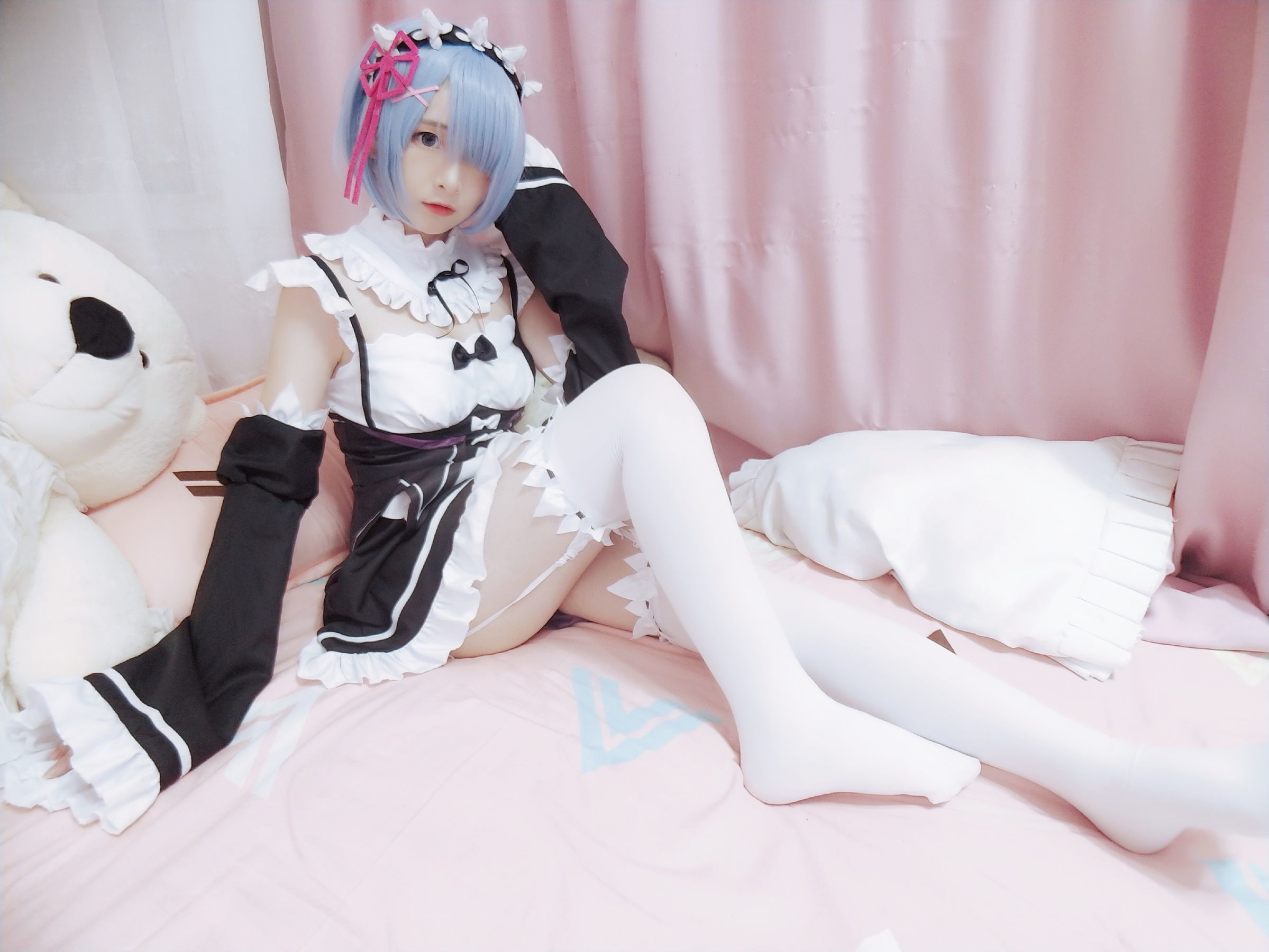 图片[6]-二次元美女古川kagura 蕾姆女仆[33P]-六色网
