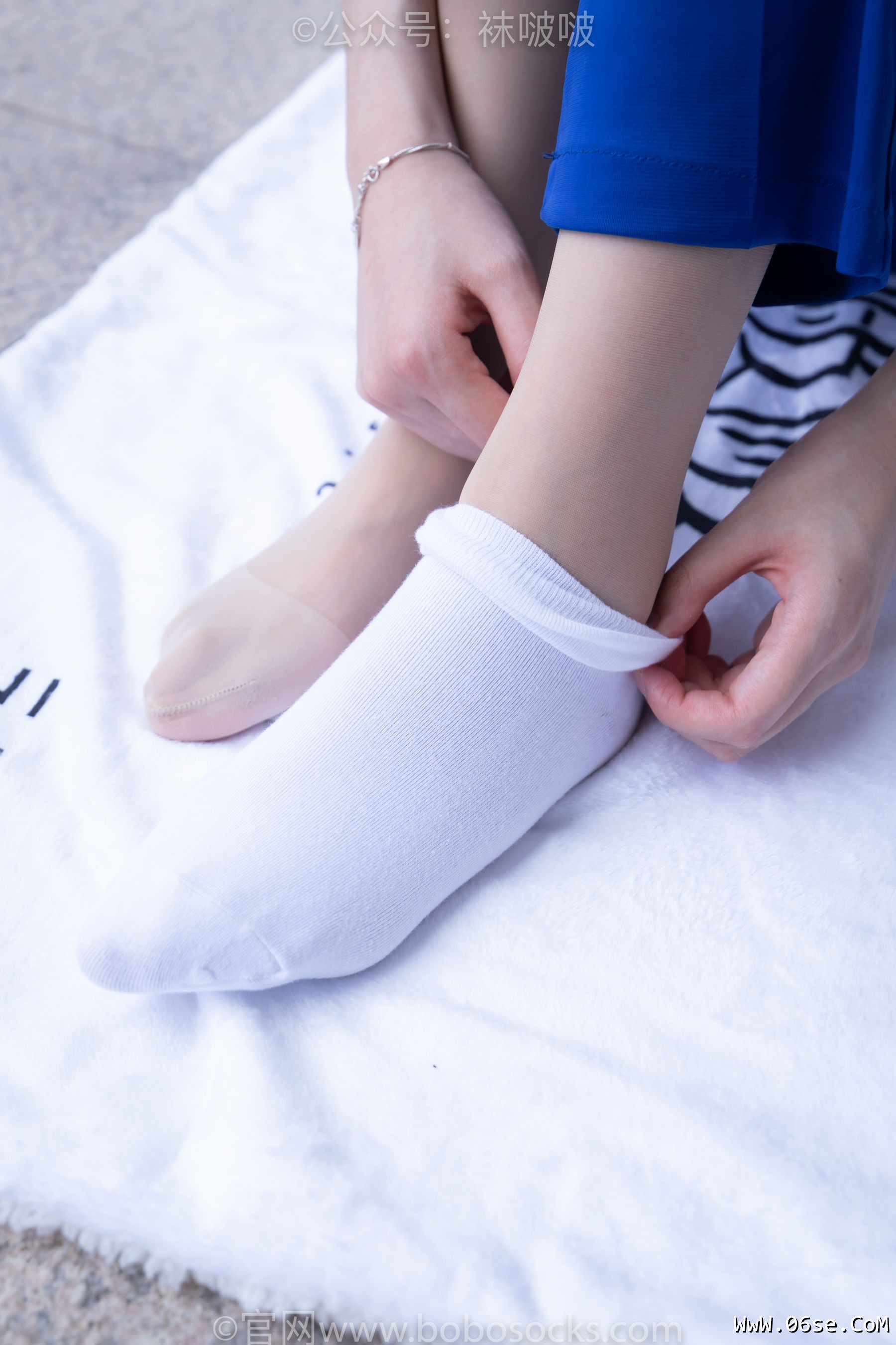 图片[83]-BoBoSocks袜啵啵 No.022 小甜豆-校服、贝壳头、白棉袜、肉丝[140P]-六色网