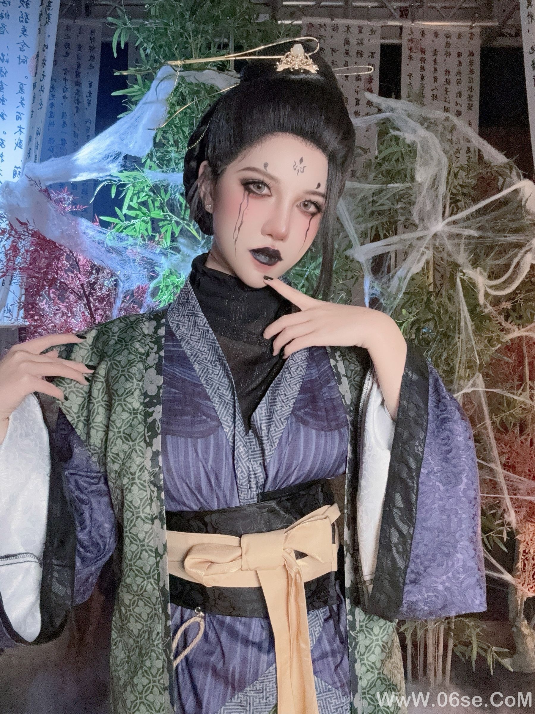 图片[119]-鬼马少女 阿薰kaOri – 黑神话悟空 蜘蛛精 四妹[128P]-六色网