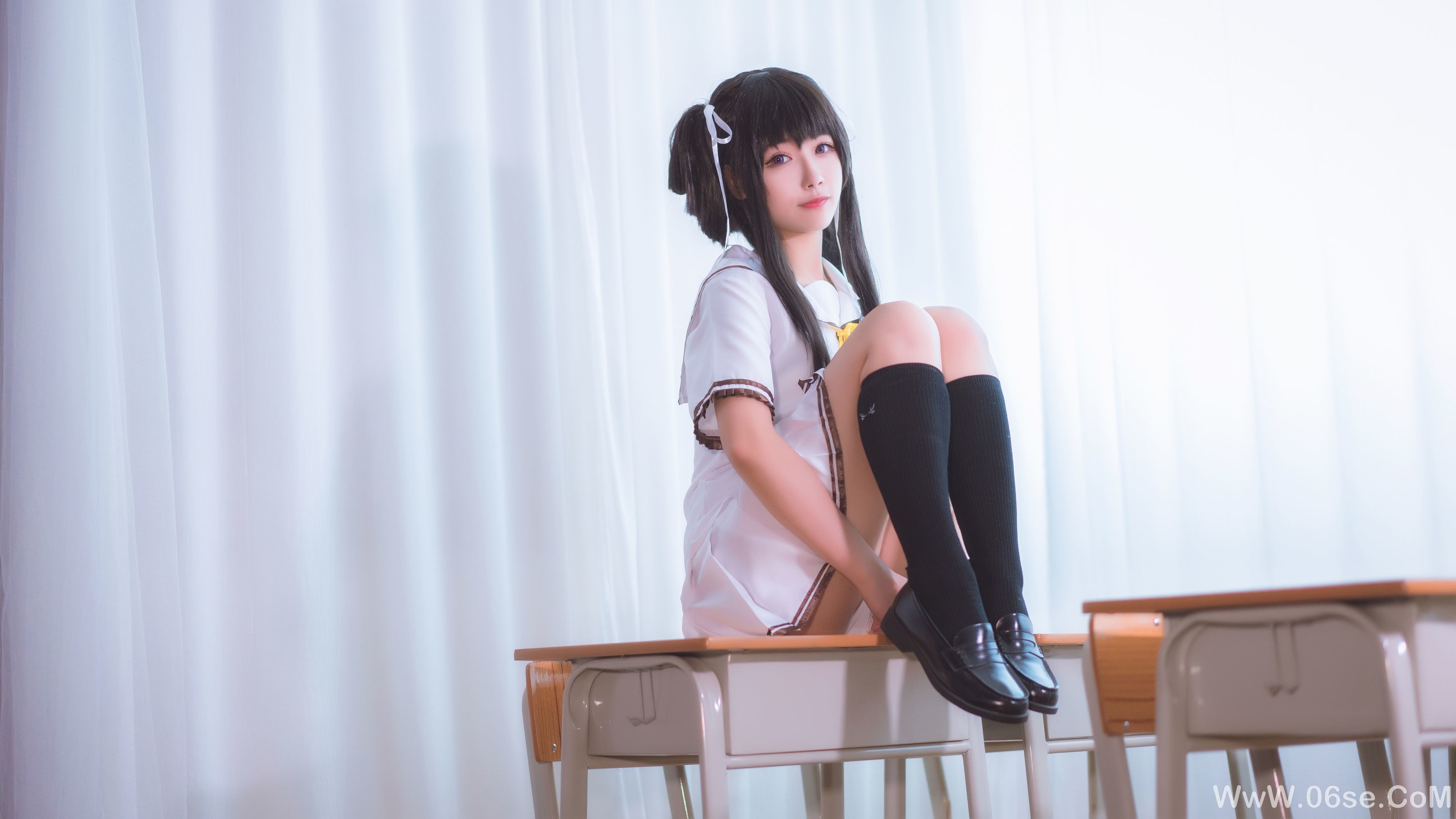图片[13]-微博妹子Momoko葵葵 铃白[21P]-六色网