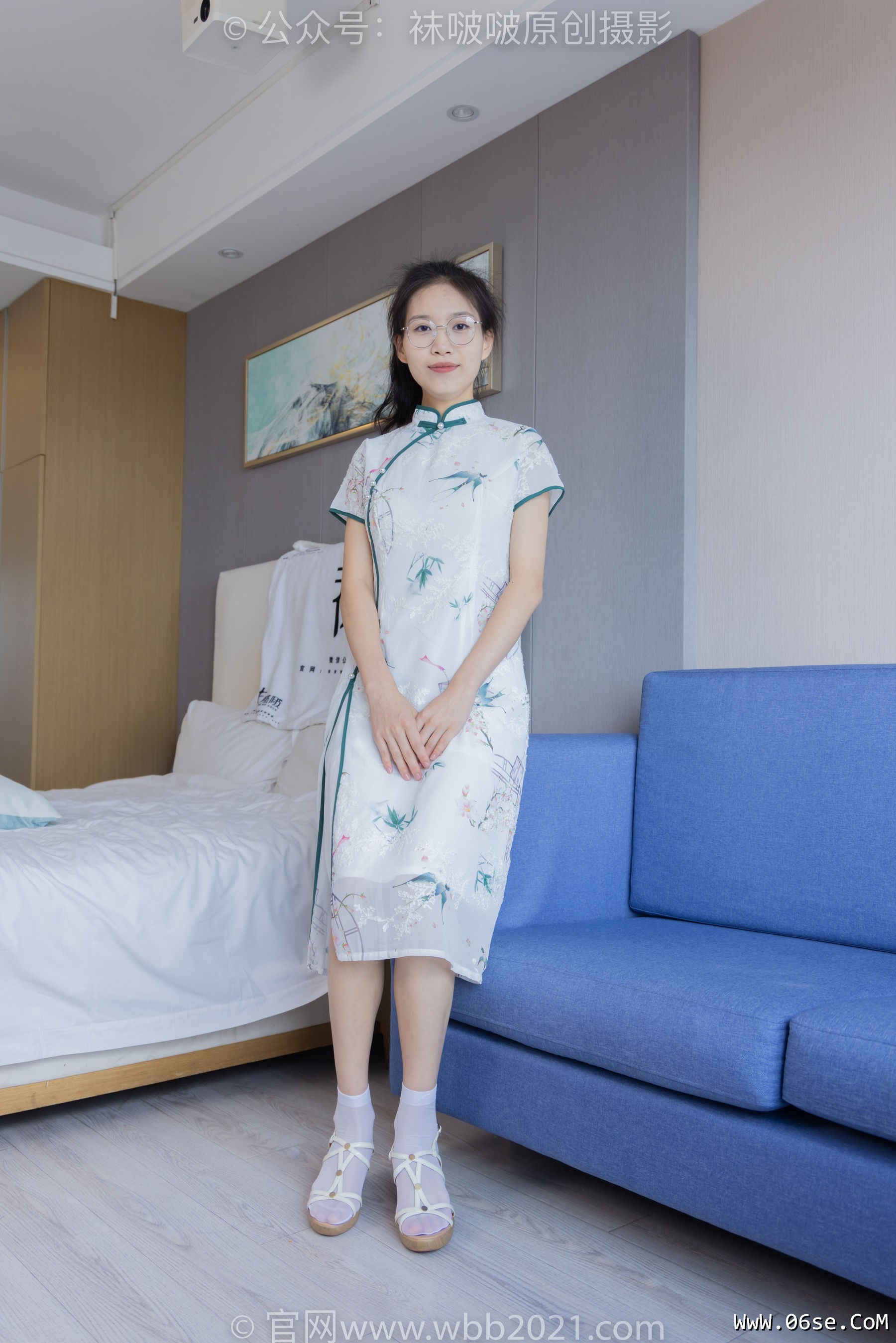 图片[102]-BoBoSocks袜啵啵 No.371 芝士 -平底鞋、高跟凉鞋、厚白丝小腿袜、短白丝[140P]-六色网