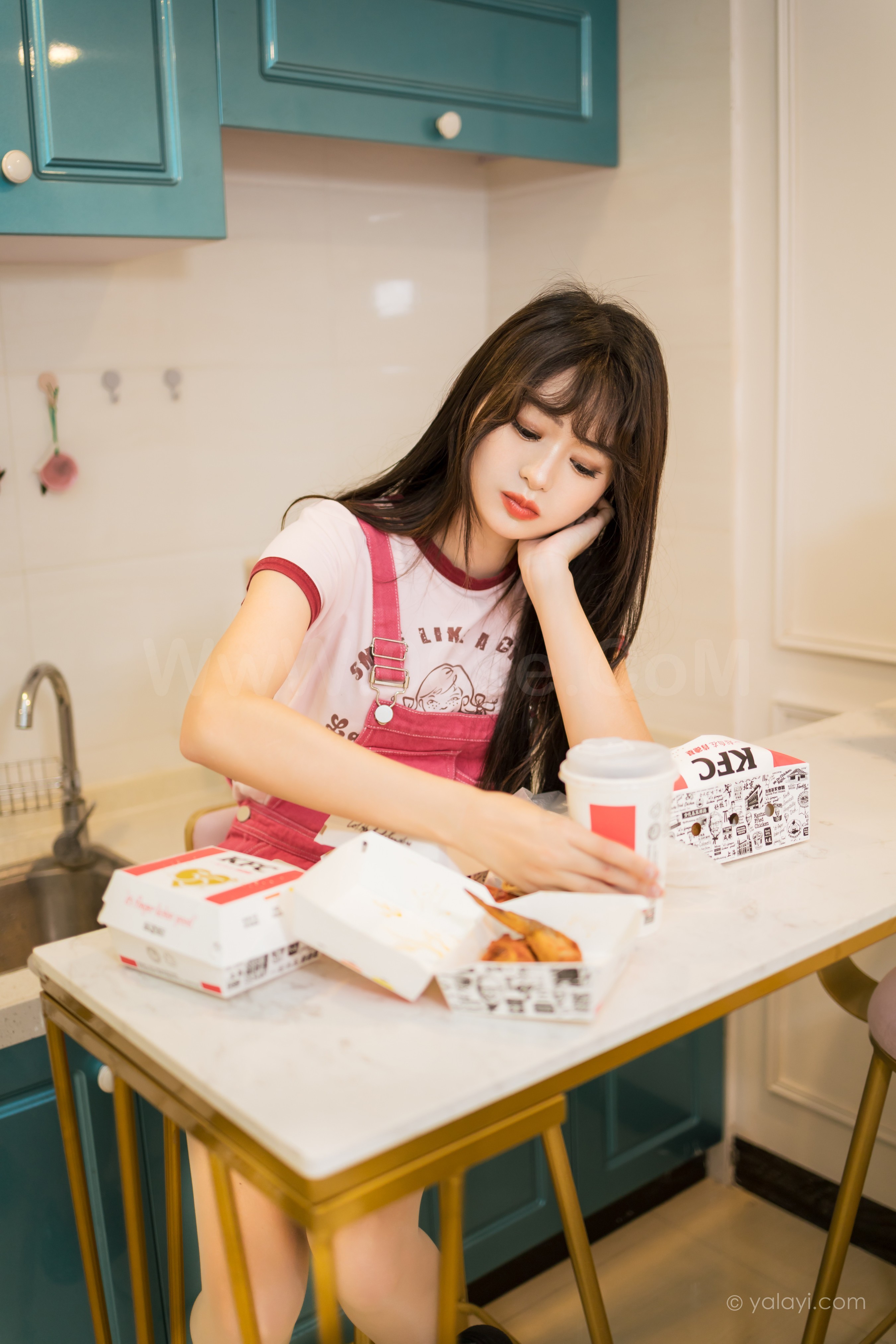 图片[36]-雅拉伊 – 小亭《宅家吃鸡》[41P]-六色网
