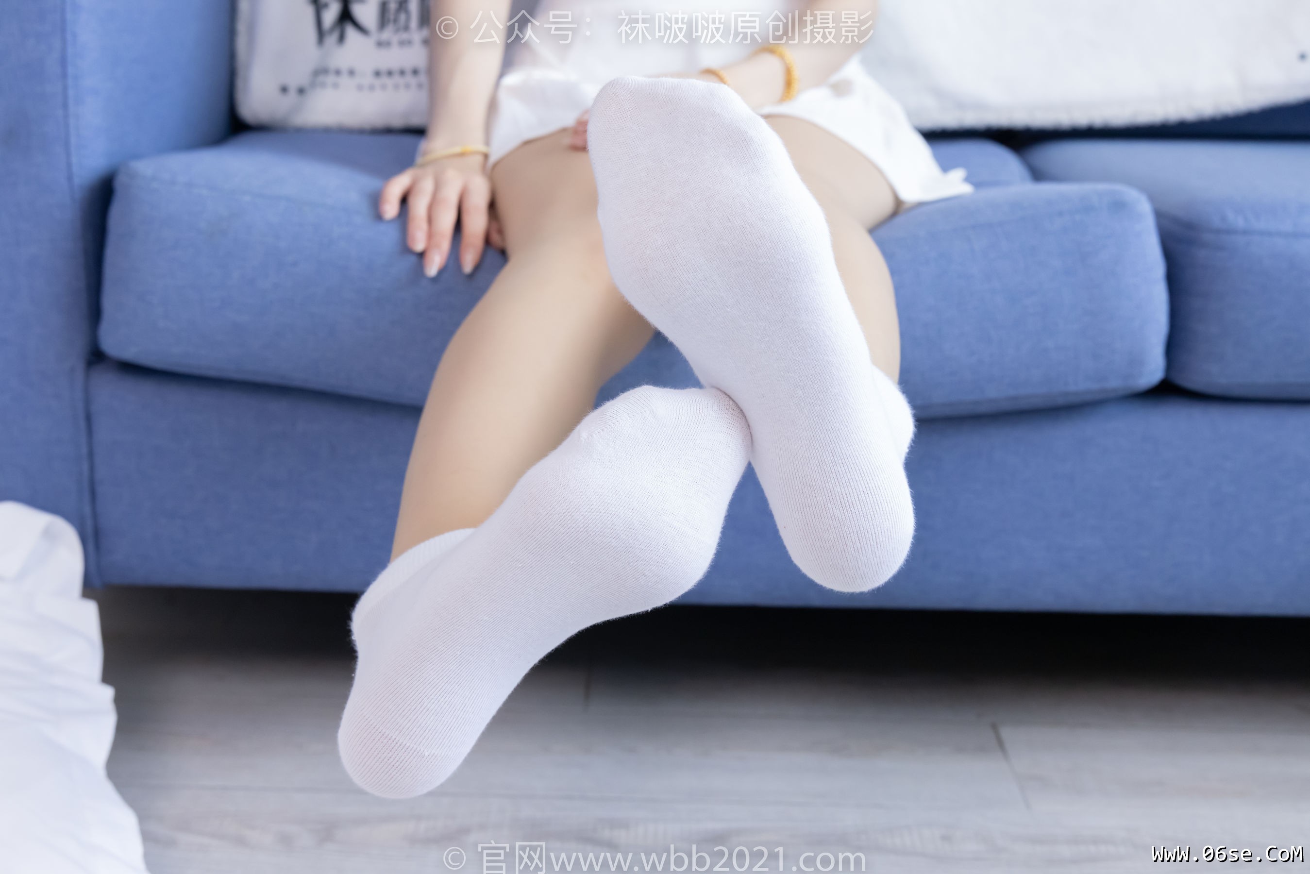 图片[96]-BoBoSocks袜啵啵 No.424 稚予 -运动鞋、白棉袜、肉丝、腰丝[140P]-六色网