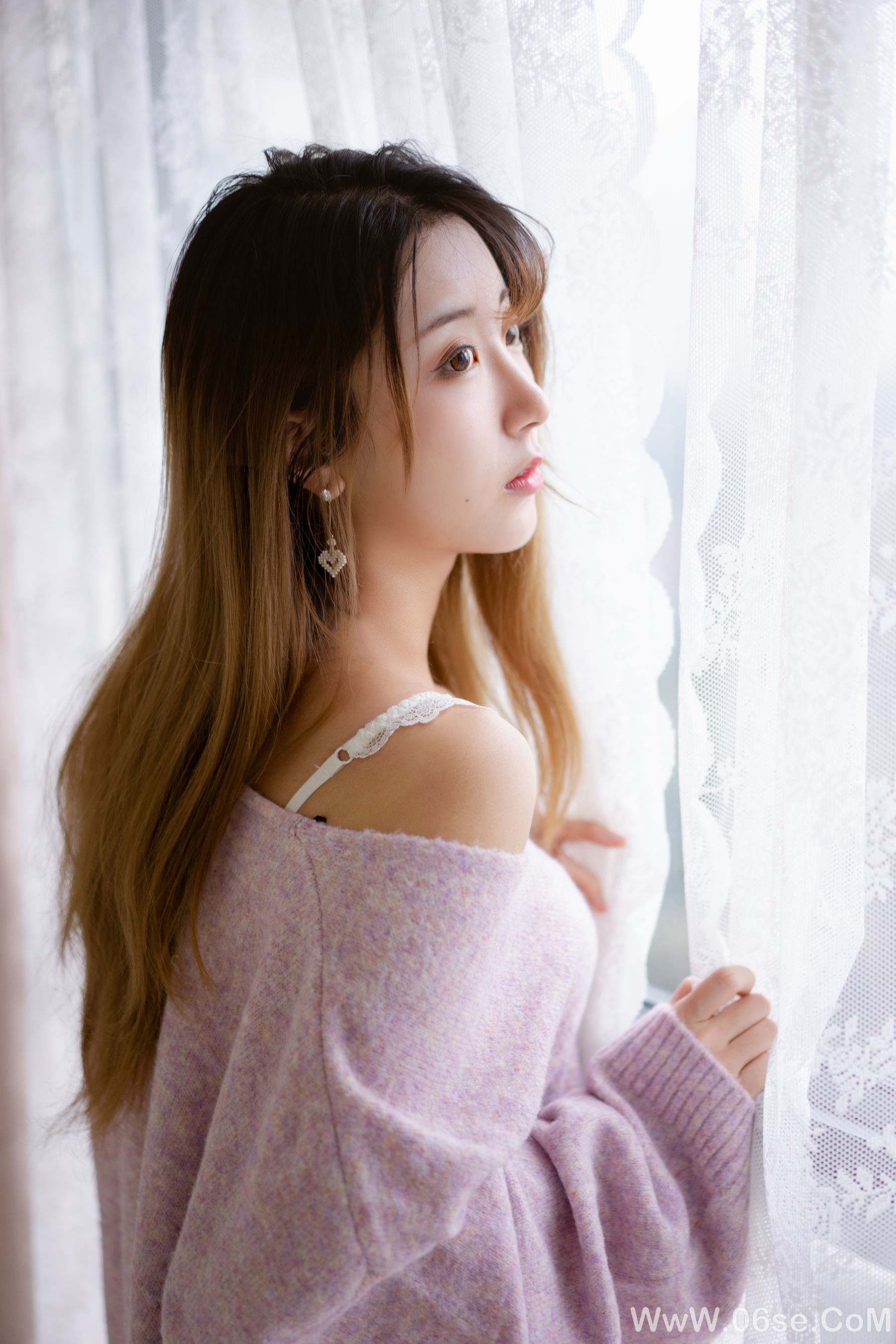 图片[11]-人气Coser黑川 年上彼女 紫色毛衣[14P]-六色网