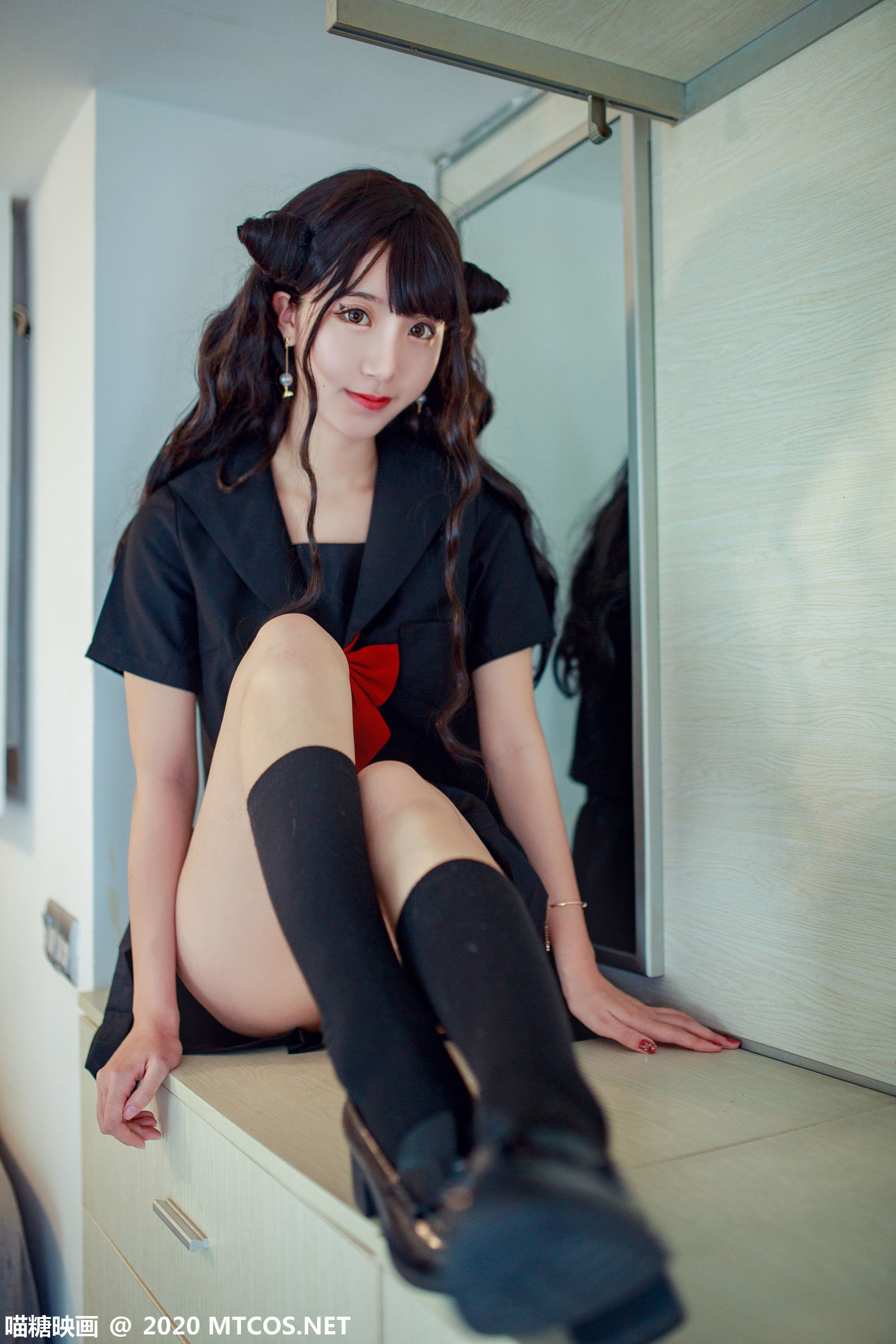图片[4]-[喵糖映画] JKL.007 恶魔JK制服 [31P]-六色网