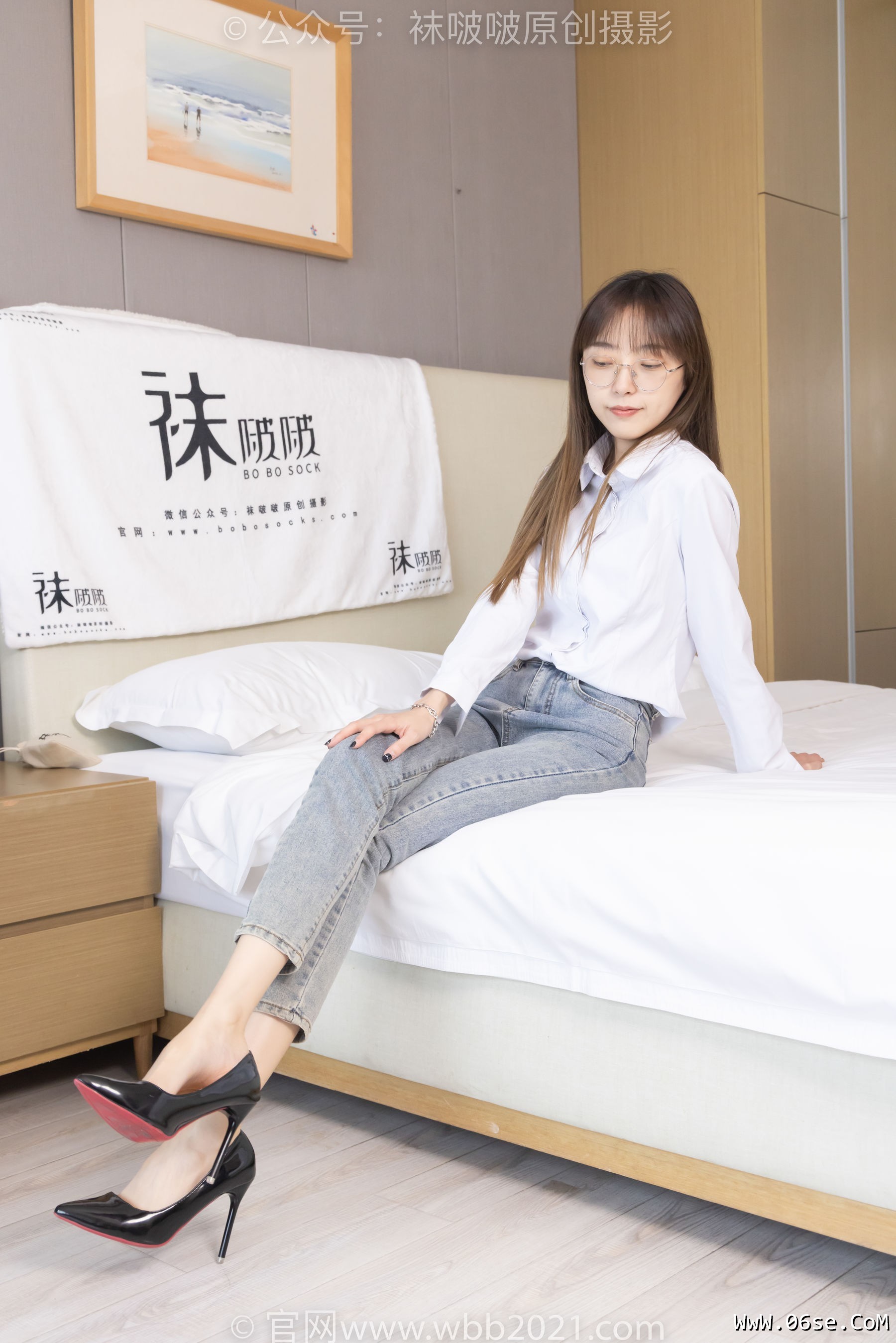 图片[185]-BoBoSocks袜啵啵 No.337 稚予 -高跟鞋、高跟凉鞋、黑丝、裤里丝、裸足[200P]-六色网