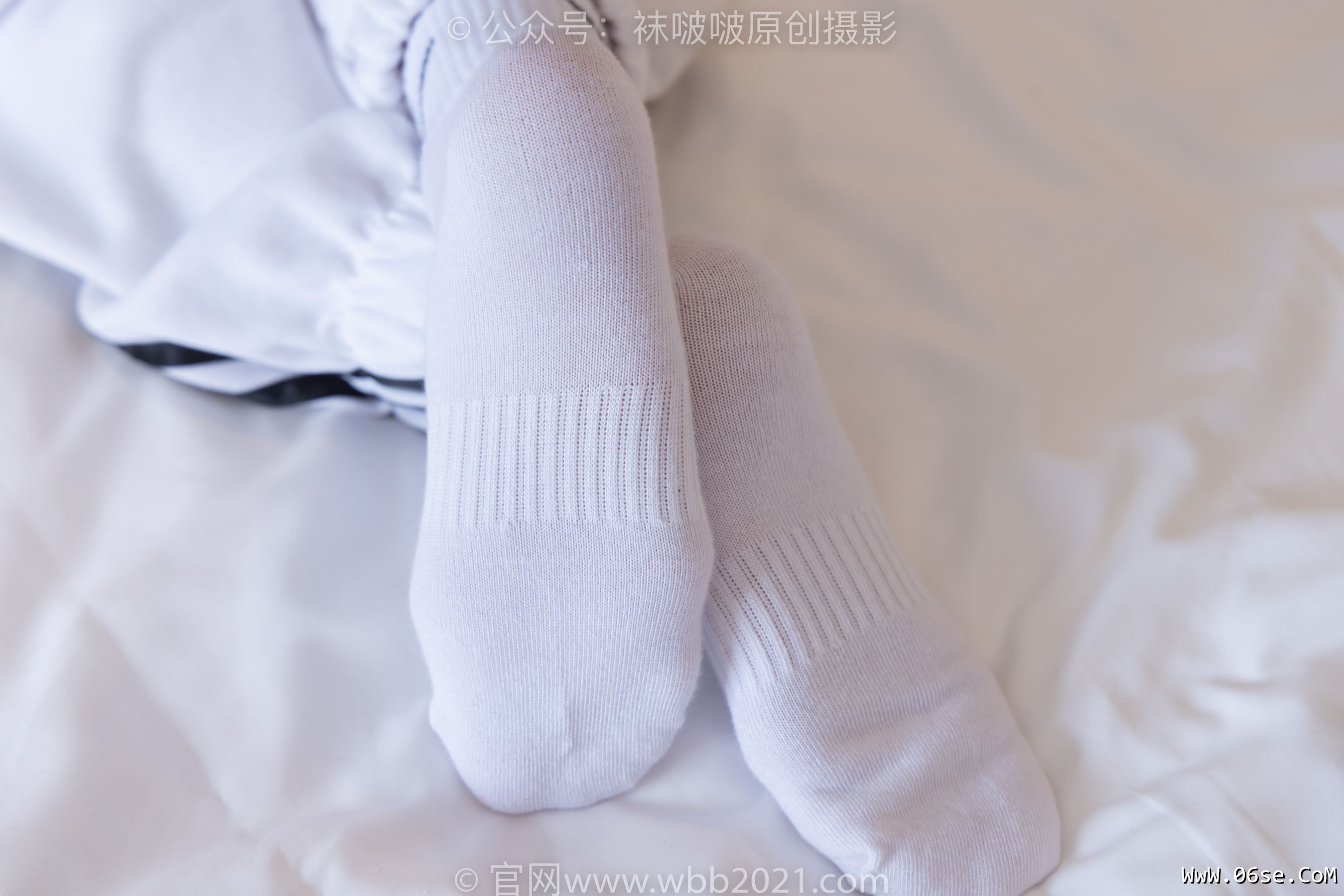 图片[103]-BoBoSocks袜啵啵 No.382 小沫 -板鞋、白棉袜[143P]-六色网