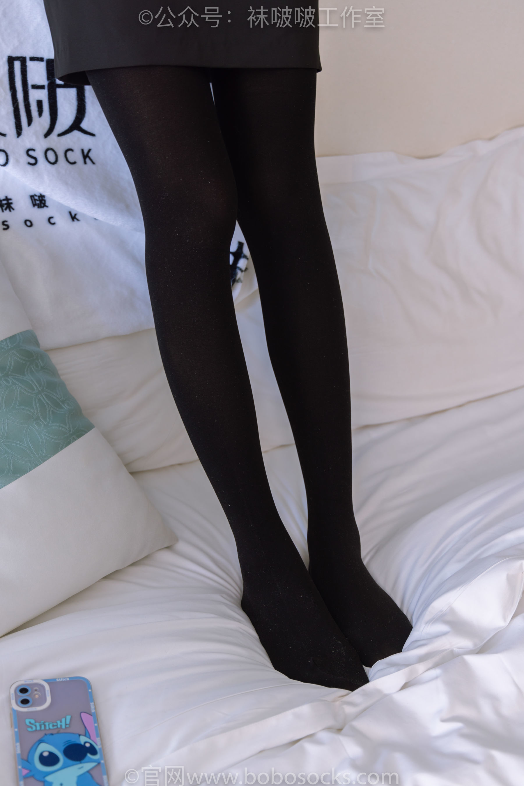 图片[123]-BoBoSocks袜啵啵 No.090 小甜豆-高跟鞋、厚黑丝[140P]-六色网