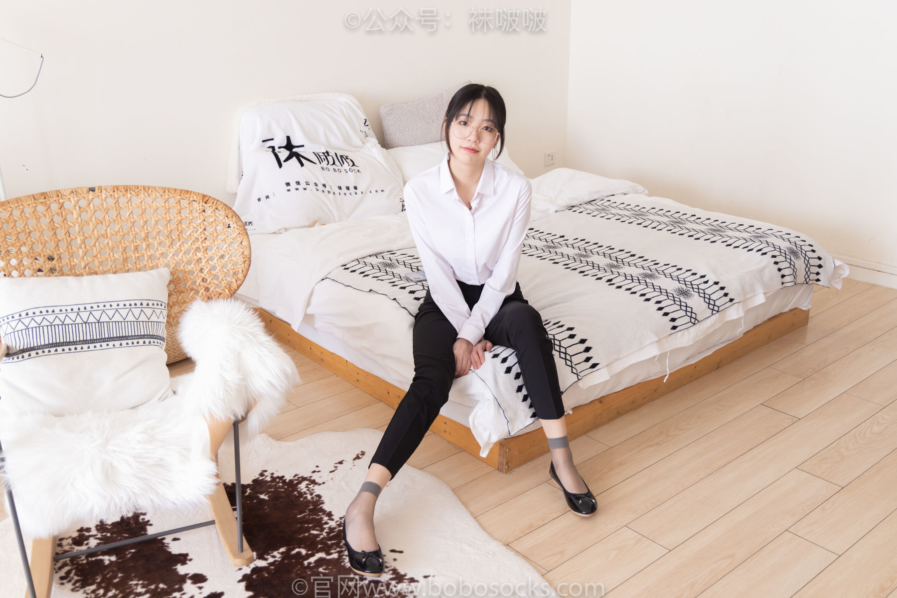 图片[8]-BoBoSocks袜啵啵 No.085 小甜豆-平底鞋、短灰丝、短肉丝[140P]-六色网