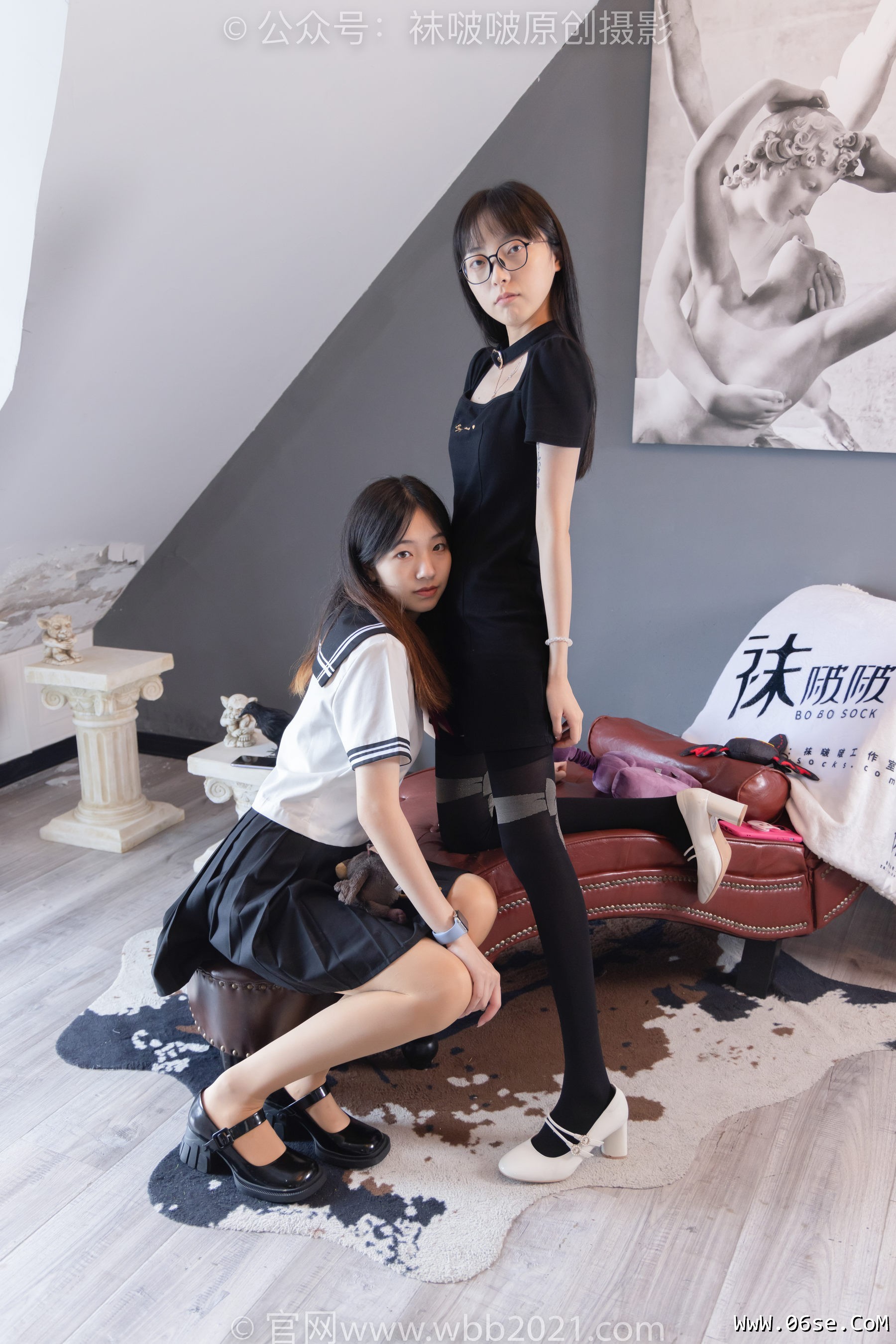 图片[25]-BoBoSocks袜啵啵 No.236 小甜豆稚予-七月要开心鸭[202P]-六色网