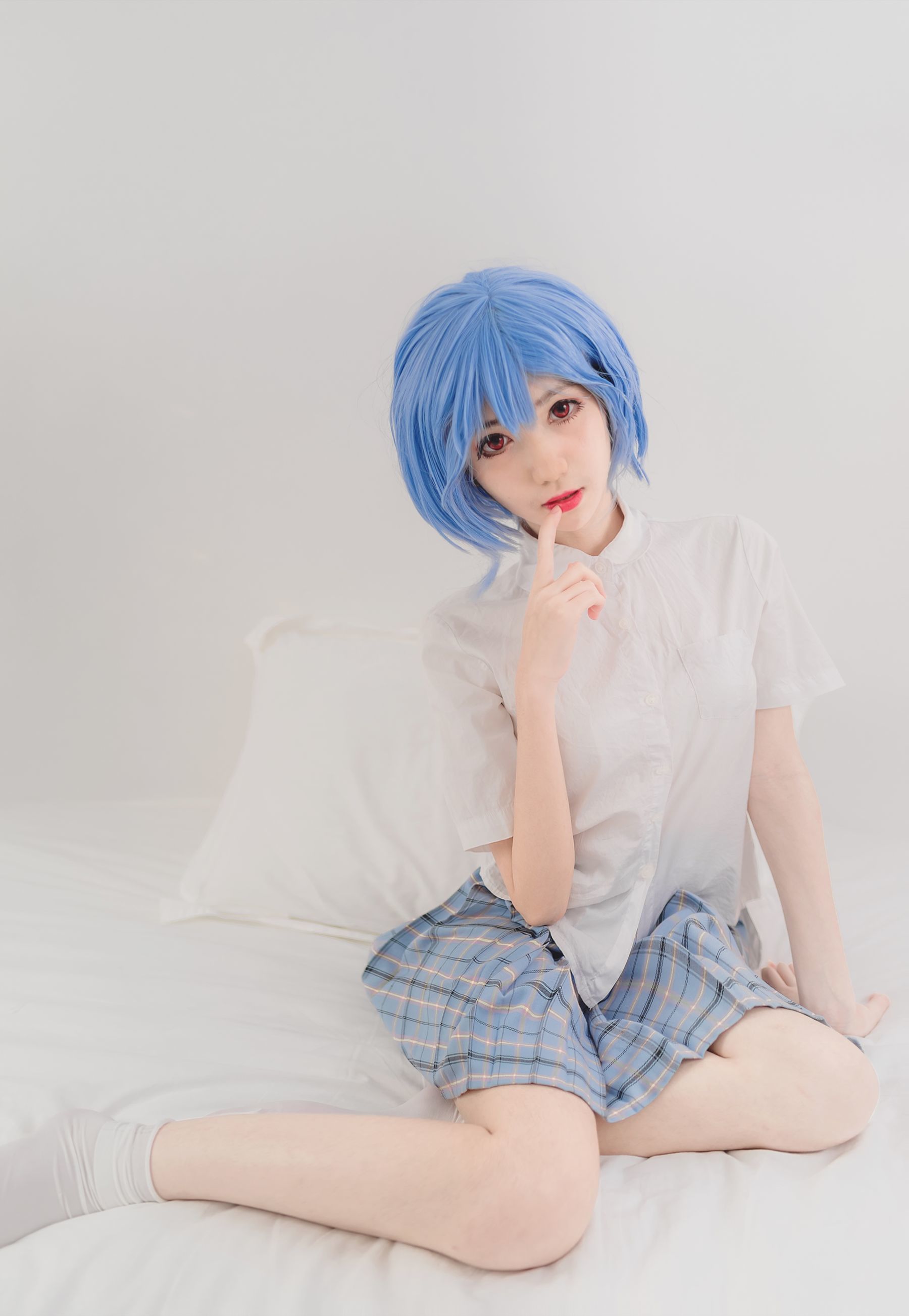 图片[14]-动漫博主南桃Momoko 绫波丽制服[23P]-六色网