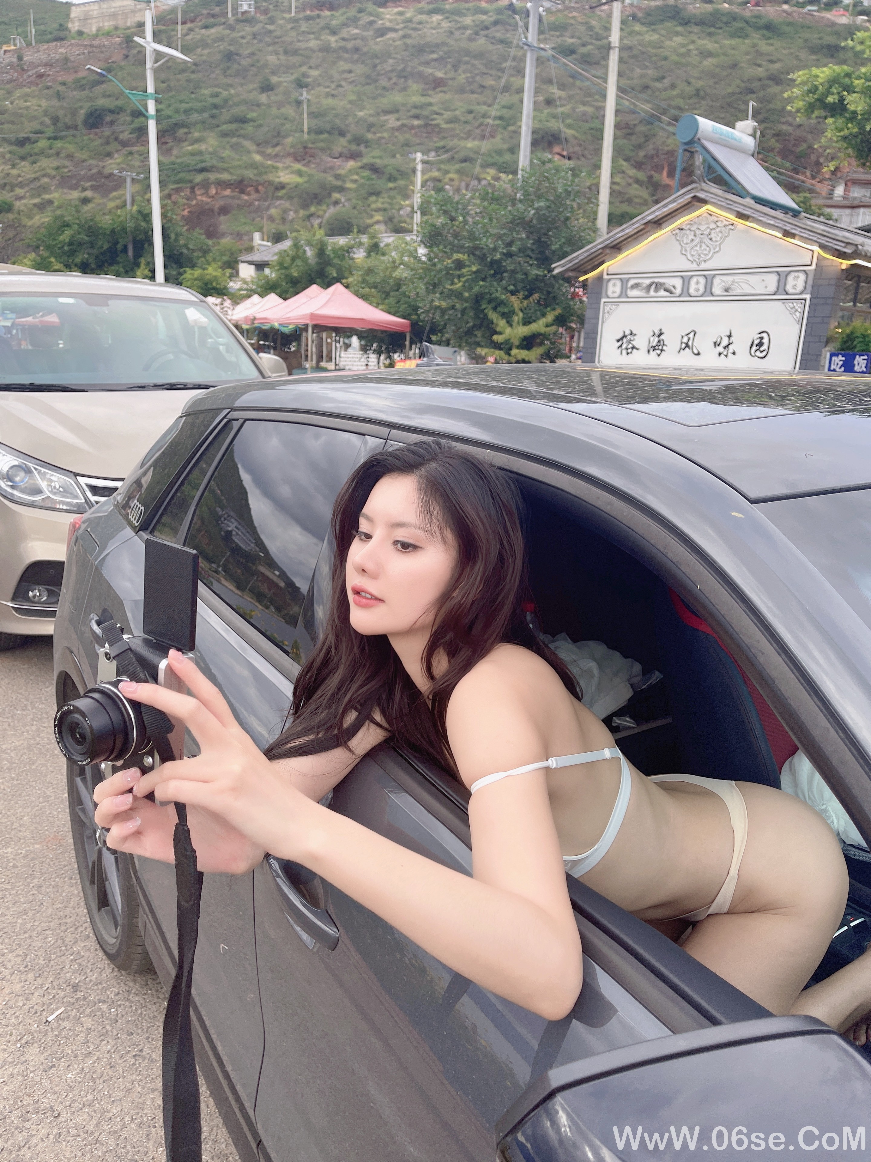 图片[25]-就是阿朱啊 – NO.048 撩开裙子[32P]-六色网