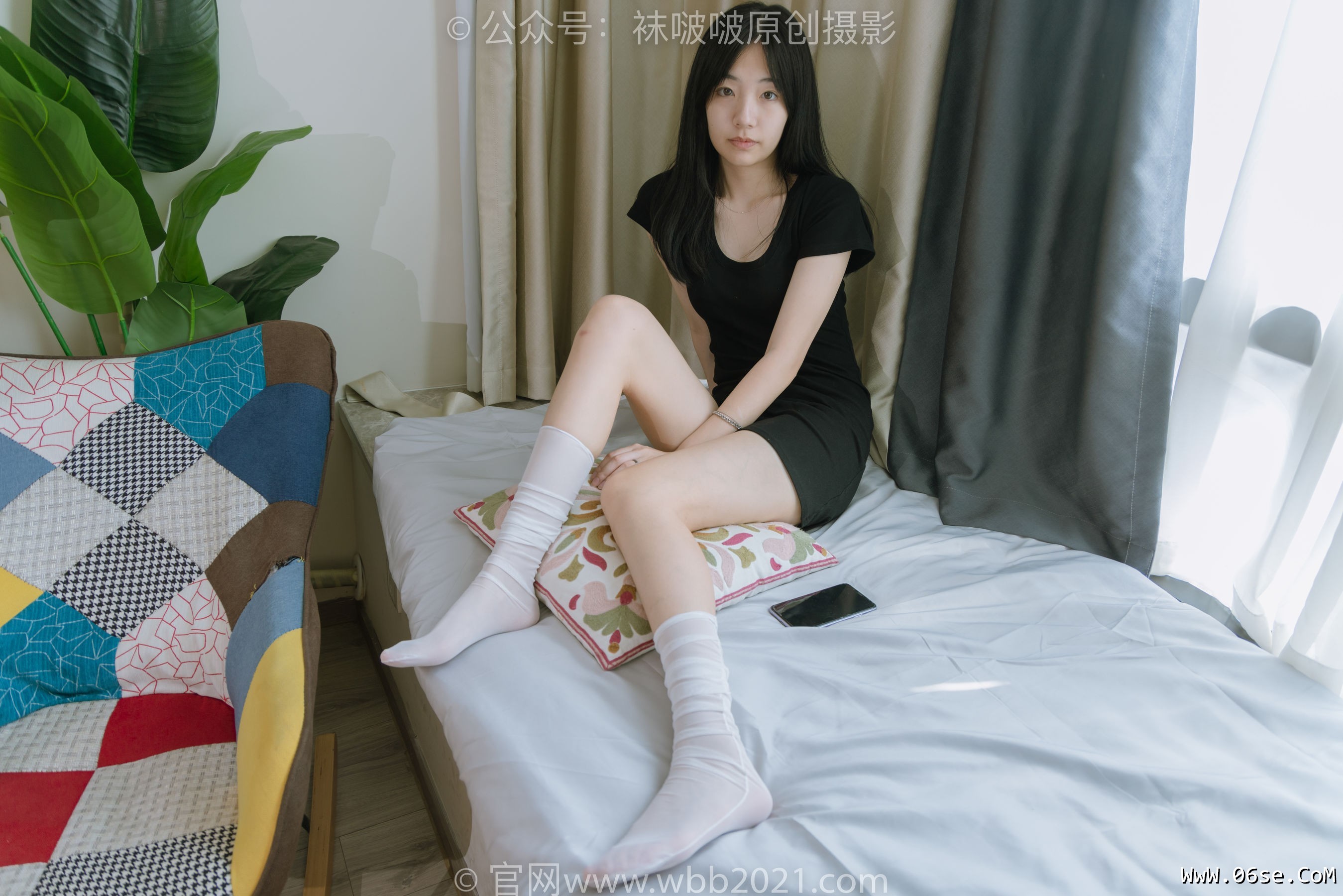 图片[12]-BoBoSocks袜啵啵 No.363 小甜豆 -两双平底鞋、黑色船袜、裸足[140P]-六色网