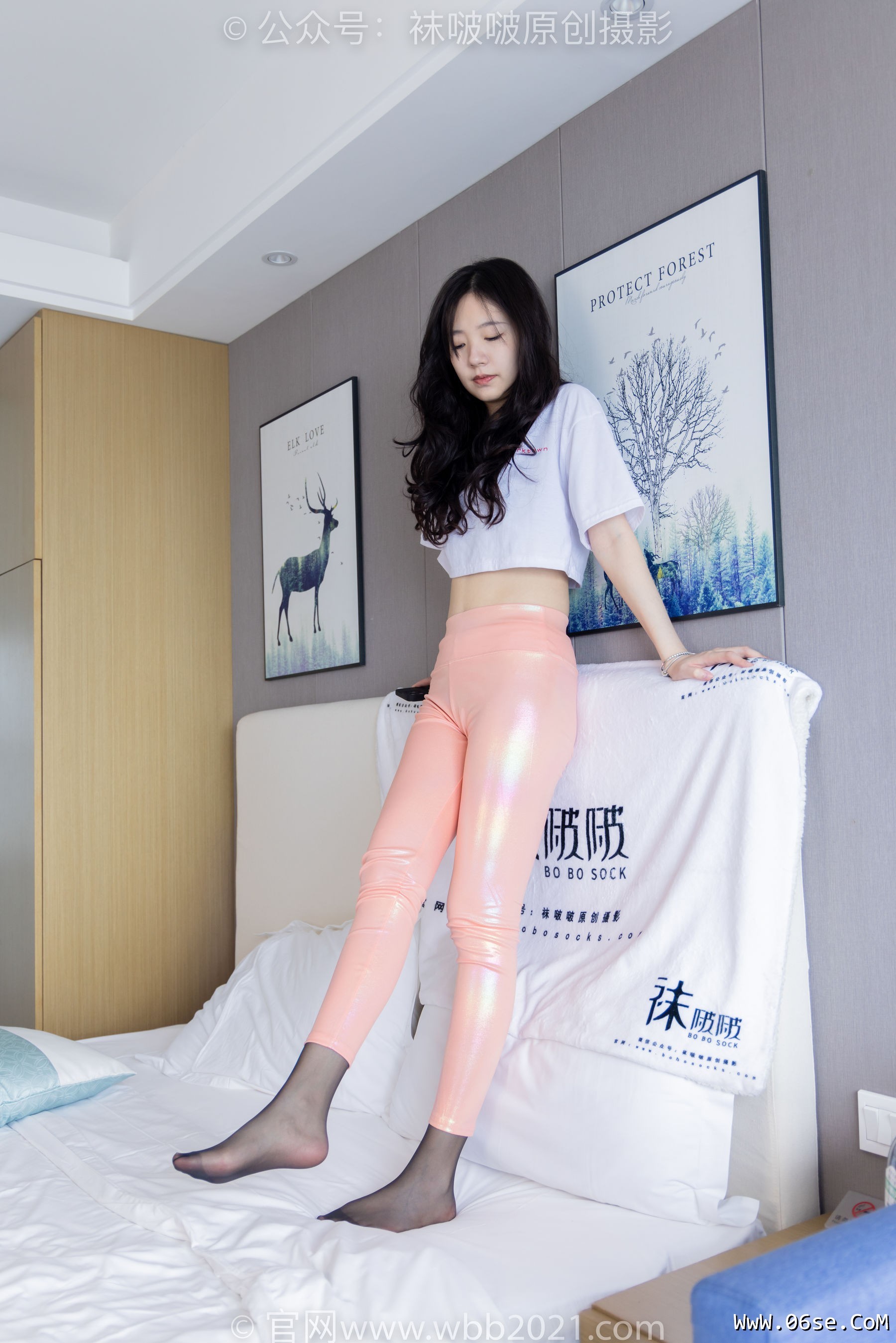 图片[21]-BoBoSocks袜啵啵 No.323 小甜豆 -高跟长靴、黑丝、瑜伽裤裤里丝[148P]-六色网