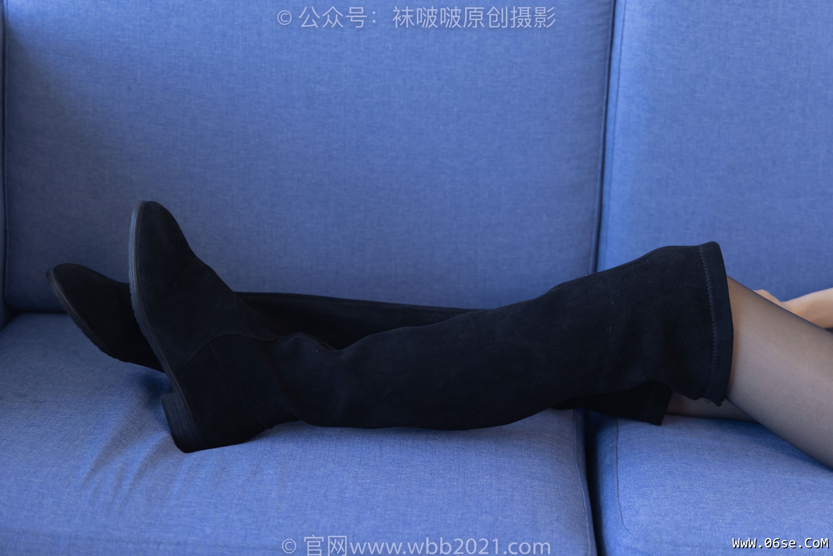 图片[134]-BoBoSocks袜啵啵 No.259 稚予 -两双长靴、油亮黑丝[149P]-六色网