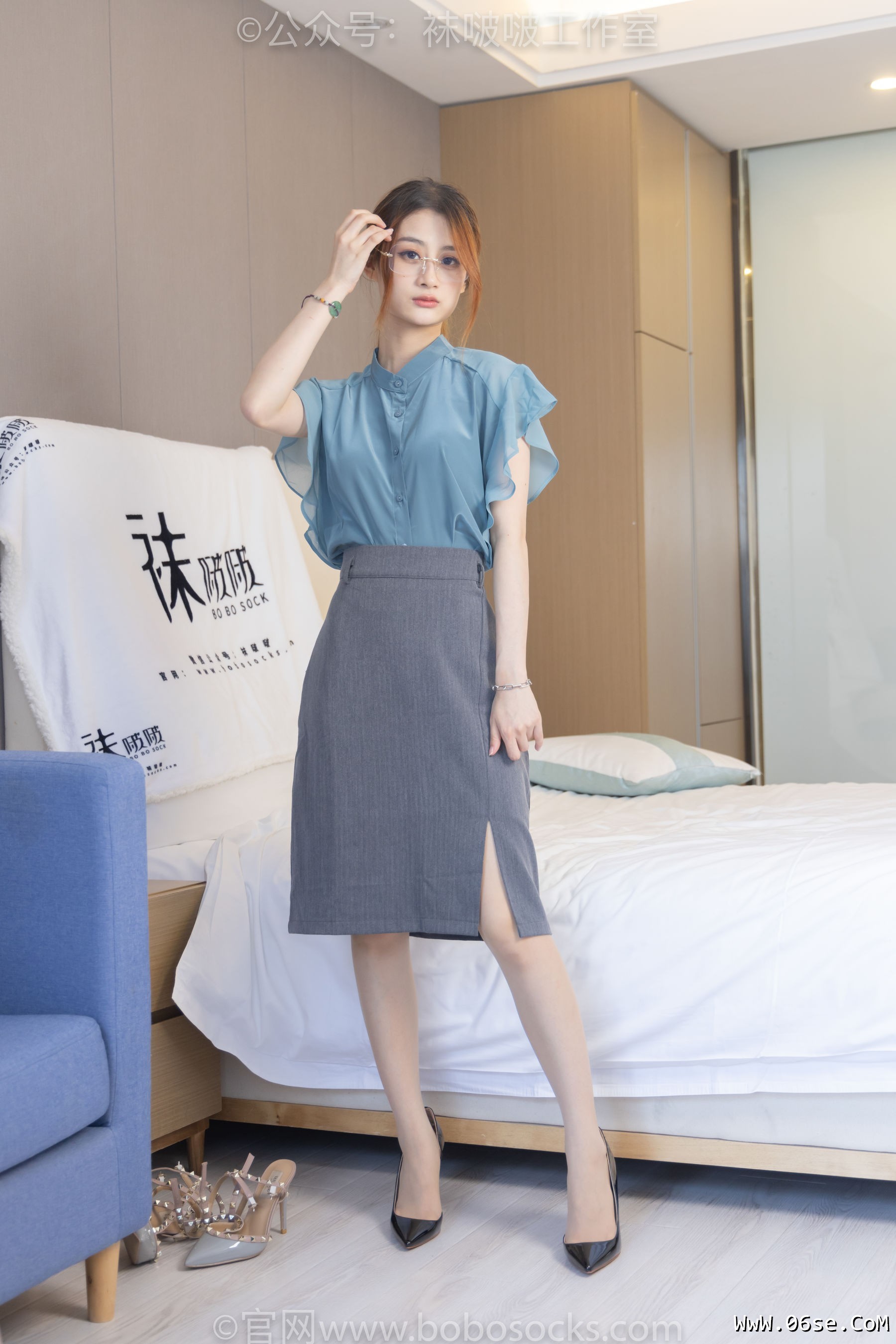 图片[95]-BoBoSocks袜啵啵 No.092 苏苏-高跟鞋、高跟凉鞋、肉丝、裸足[140P]-六色网