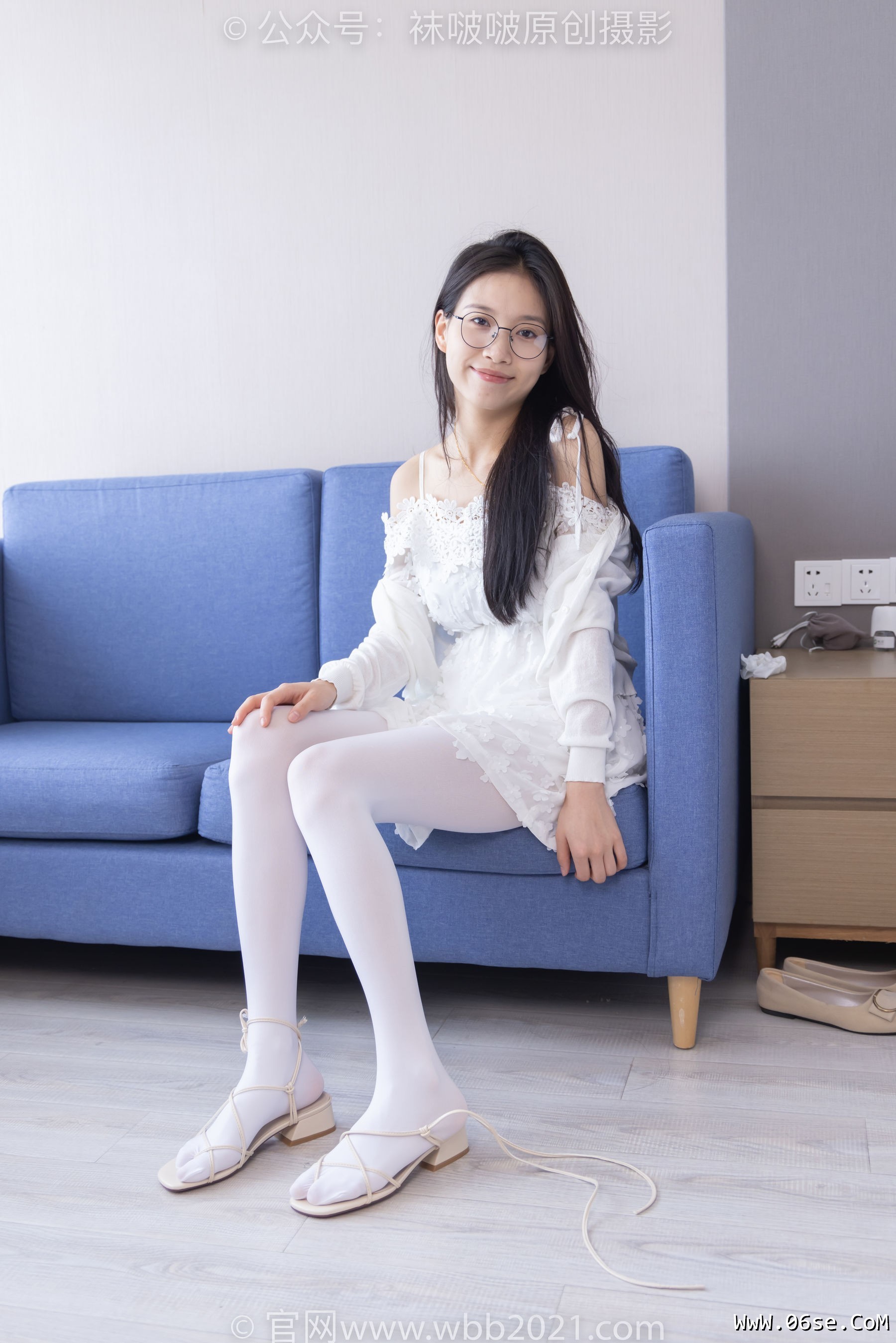 图片[74]-BoBoSocks袜啵啵 No.322 芝士 -两双平底鞋、厚白丝[140P]-六色网