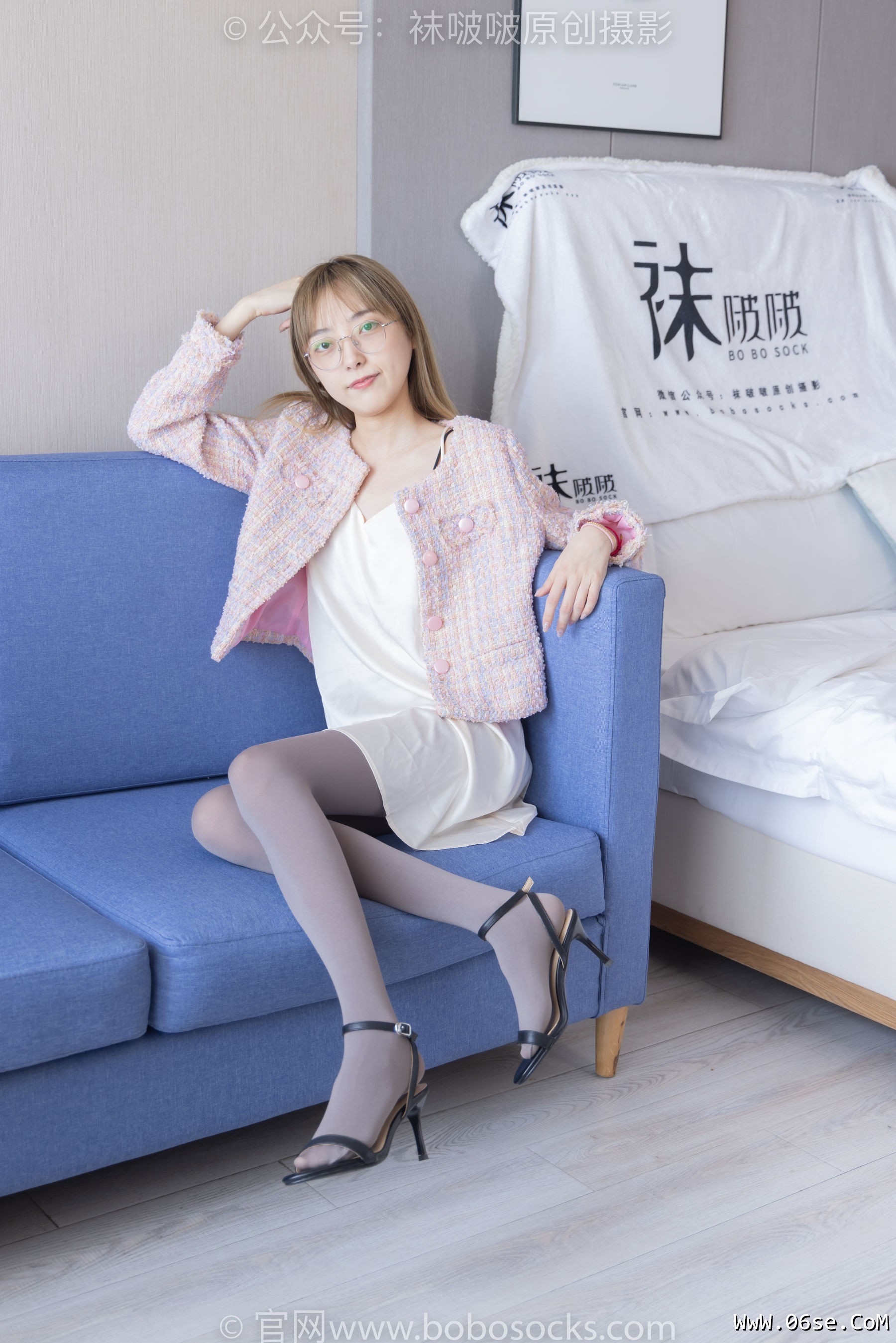 图片[104]-BoBoSocks袜啵啵 No.225 稚予-两双高跟鞋、厚灰丝[150P]-六色网
