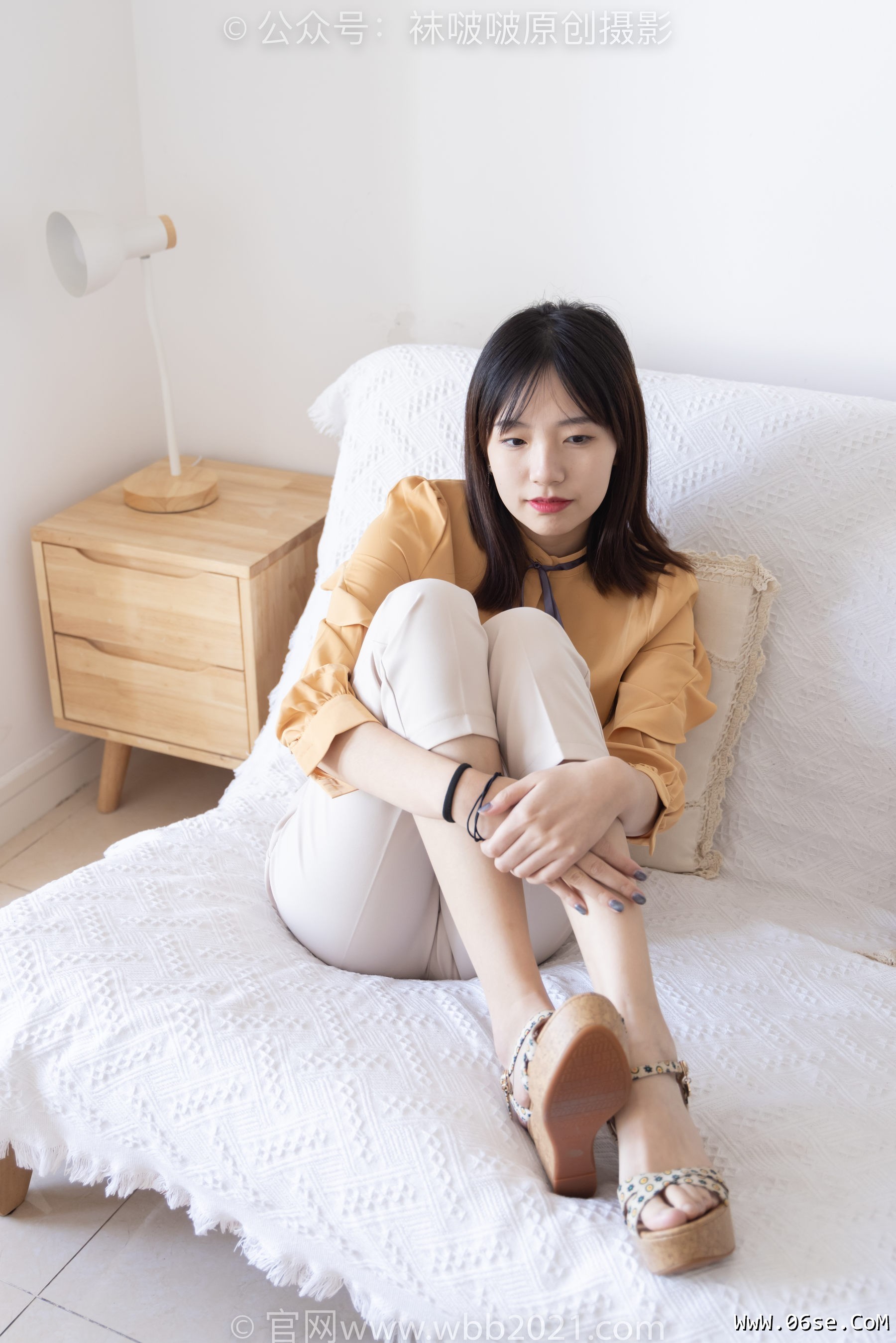 图片[19]-BoBoSocks袜啵啵 No.240 小甜豆-三双高跟鞋、肉丝、裸足[156P]-六色网