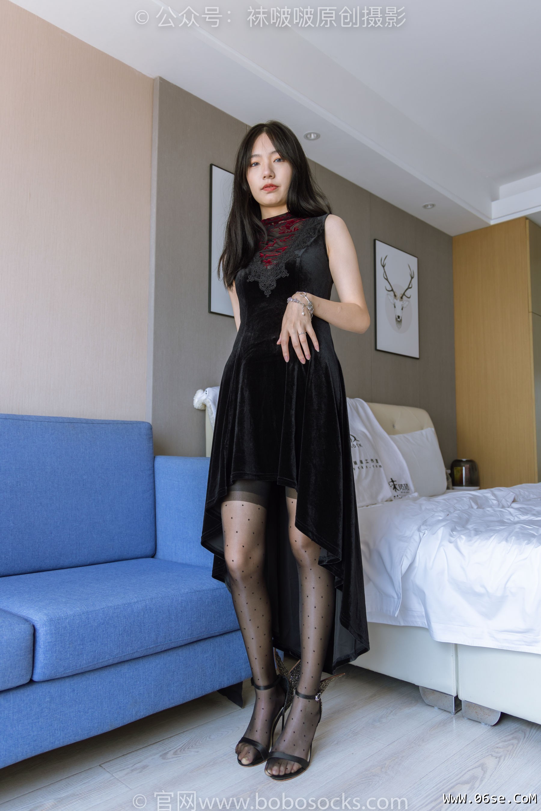 图片[61]-BoBoSocks袜啵啵 No.175 小甜豆-高跟鞋、黑丝 脚尖透明款[140P]-六色网