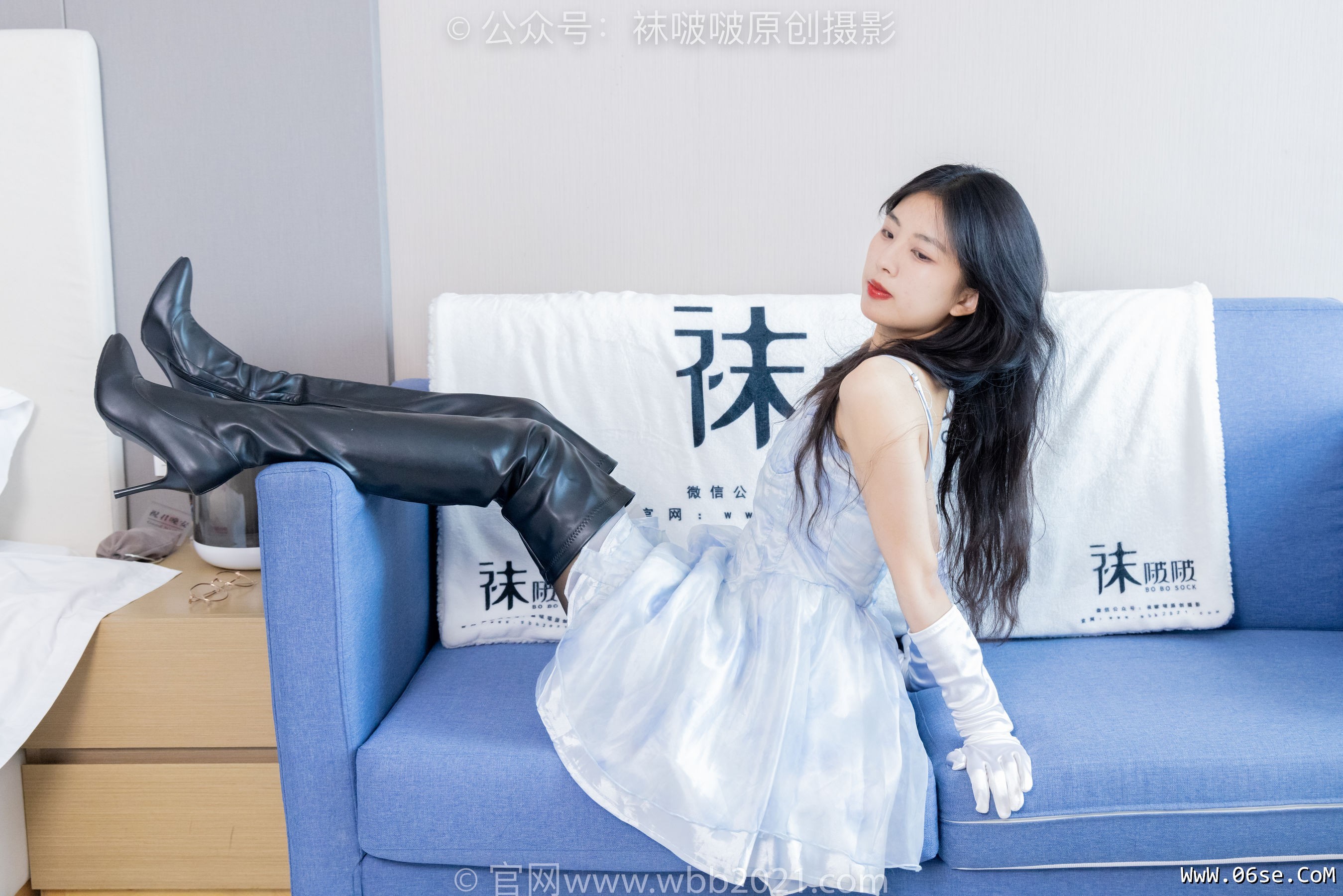 图片[92]-BoBoSocks袜啵啵 No.427 奶油 -两双长靴、黑丝[149P]-六色网